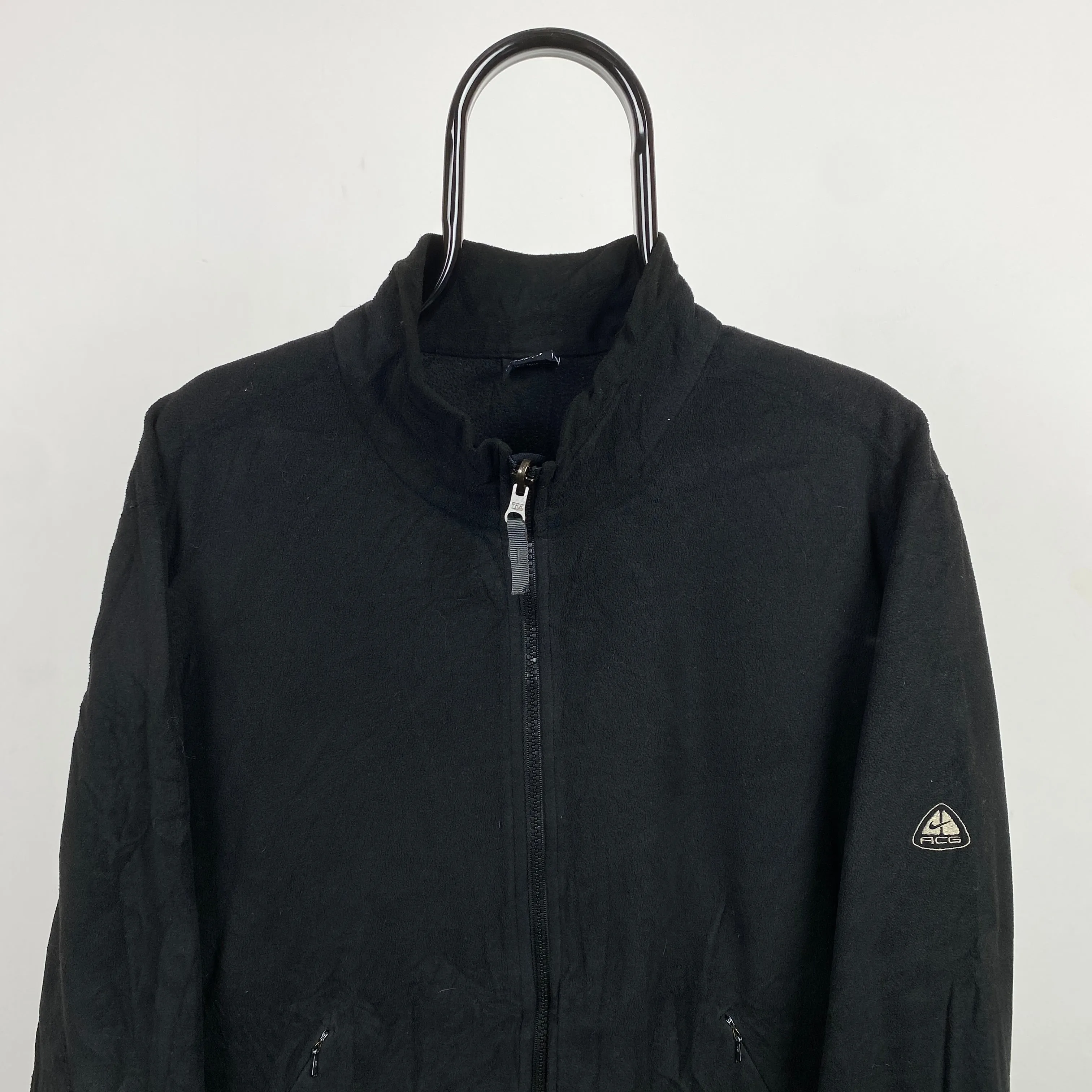 00s Nike ACG Zip Fleece Sweatshirt Black XL