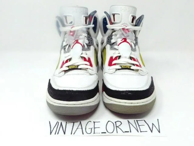 2010 nike air jordan spizike mars blackmon fire red 315371-165 sz 8.5.