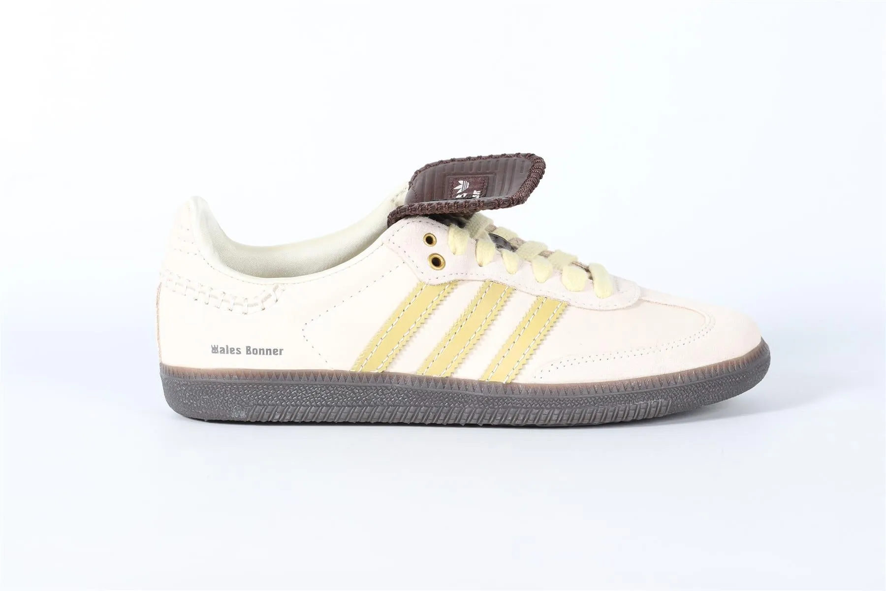 ADIDAS + WALES BONNER SAMBA CREAM YELLOW SUEDE SNEAKERS UK 5 EU 38 US 5.5