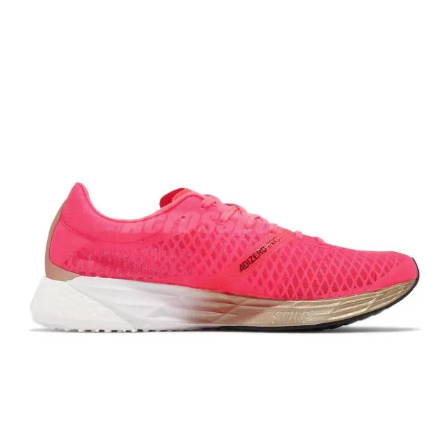 adidas Adizero Pro W Pink Black White Women Running Spor...