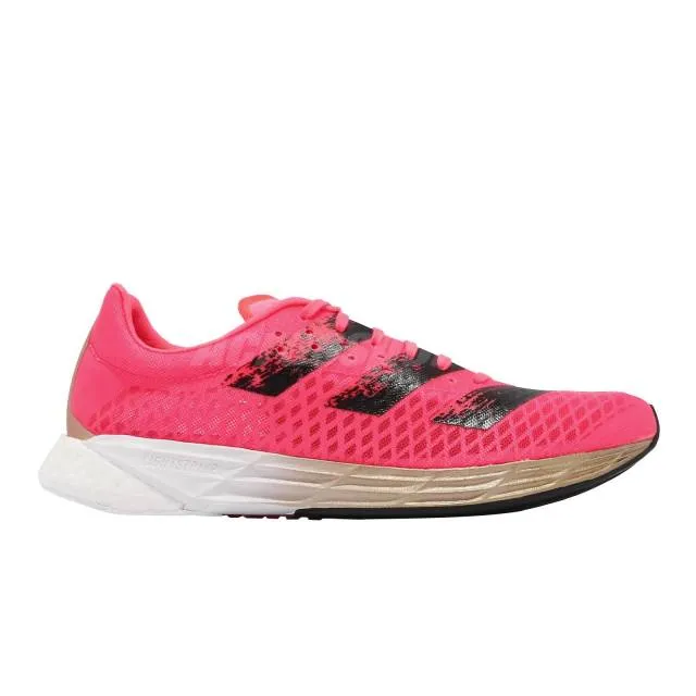 adidas Adizero Pro W Pink Black White Women Running Spor...