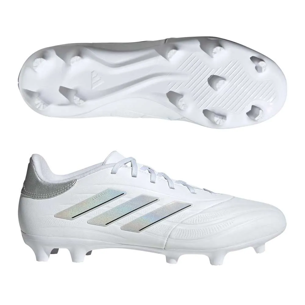 adidas Copa Pure 2 League FG Soccer Cleats | White Pack