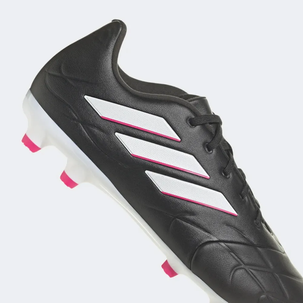 Adidas Copa Pure.3 FG Football Boots (Black/White/Pink)