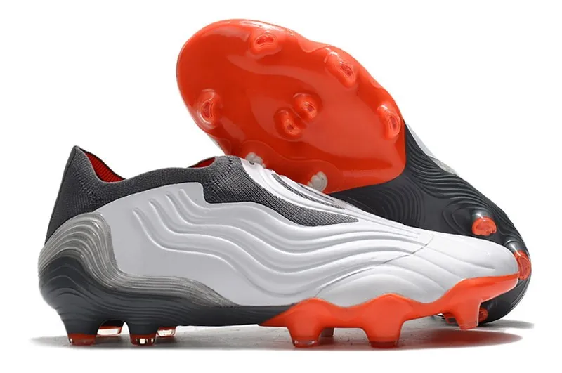 Adidas Copa Sense + FG WhiteSpark - White/Solar Red/Iron Metal