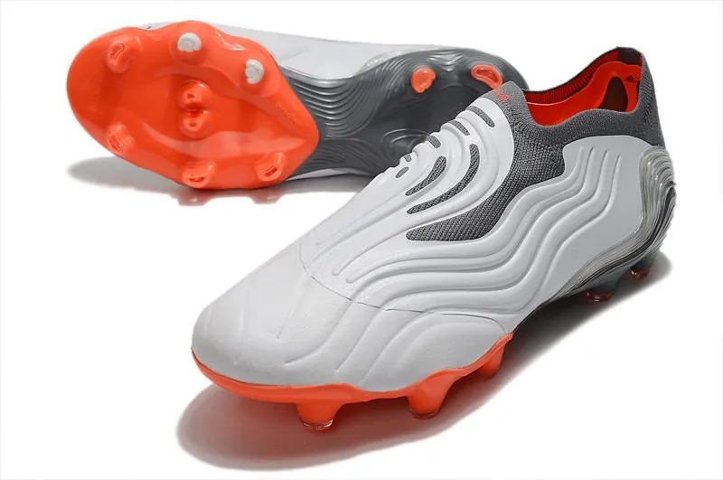 Adidas Copa Sense + FG WhiteSpark - White/Solar Red/Iron Metal