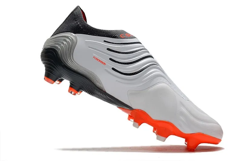 Adidas Copa Sense + FG WhiteSpark - White/Solar Red/Iron Metal