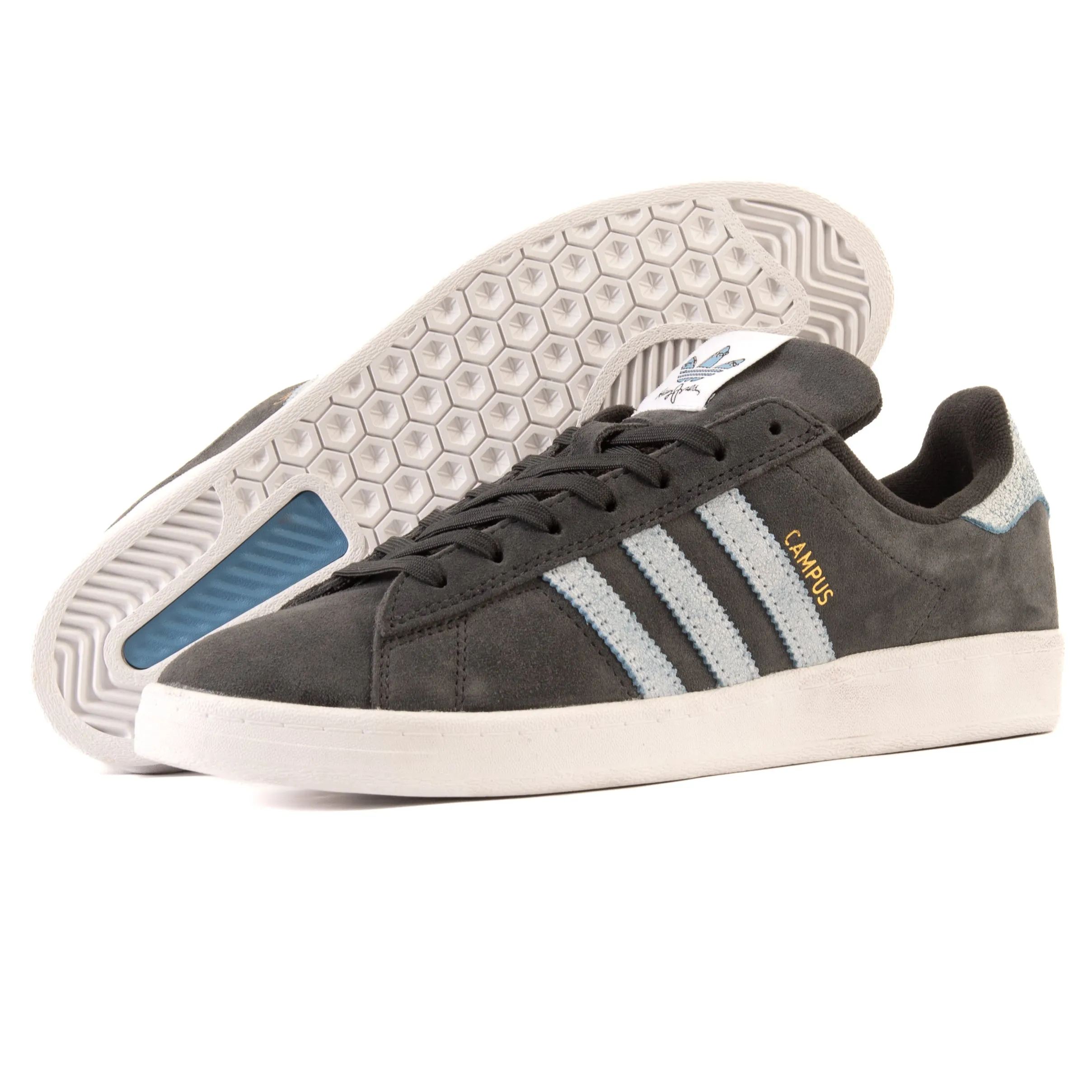 Adidas - Henry Jones x Campus ADV (Carbon/Cloud White/Light Blue)