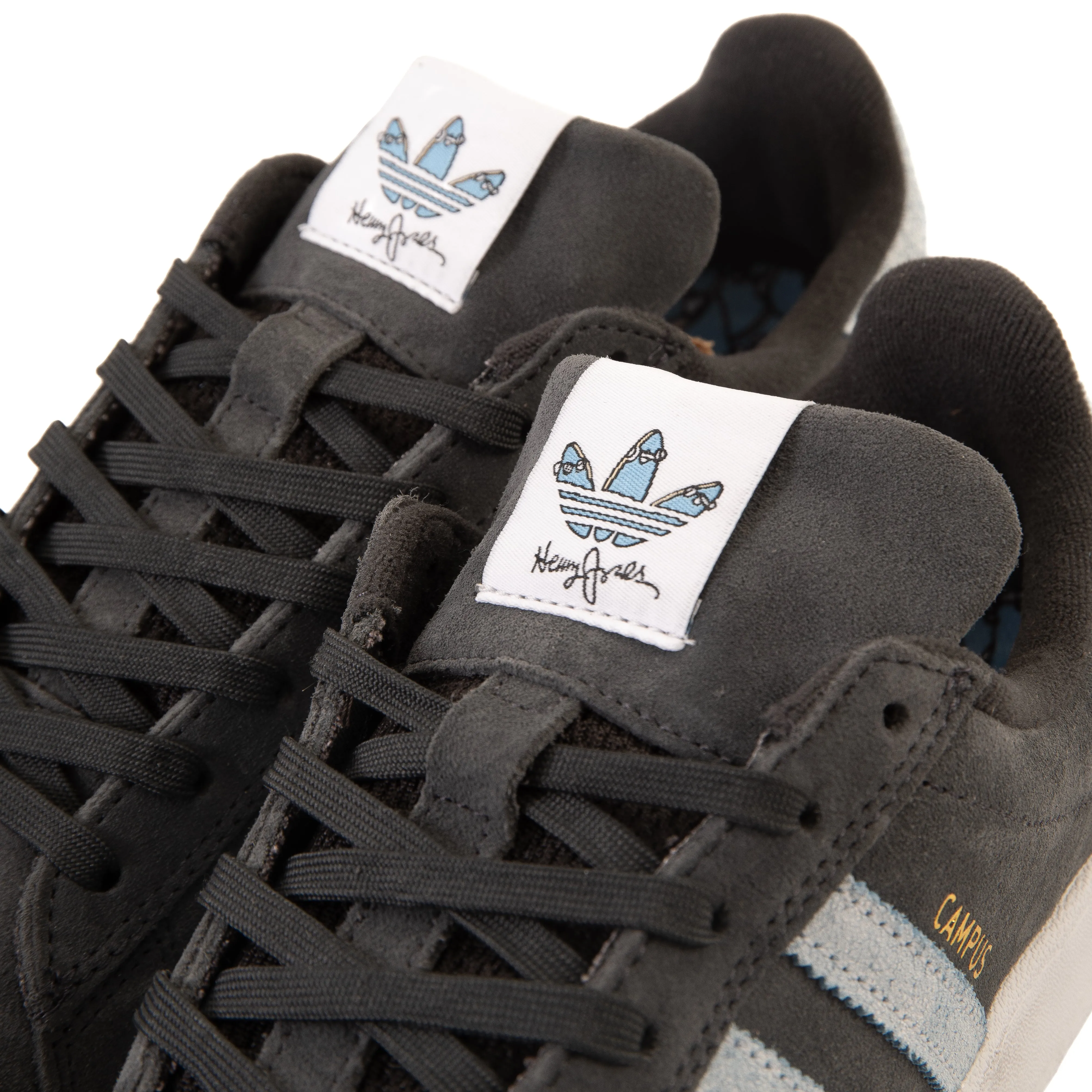 Adidas - Henry Jones x Campus ADV (Carbon/Cloud White/Light Blue)