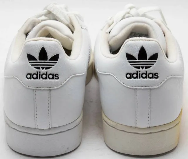 Adidas men's vintage 2002 superstar 2 tumble leather 664818 white sz. 9