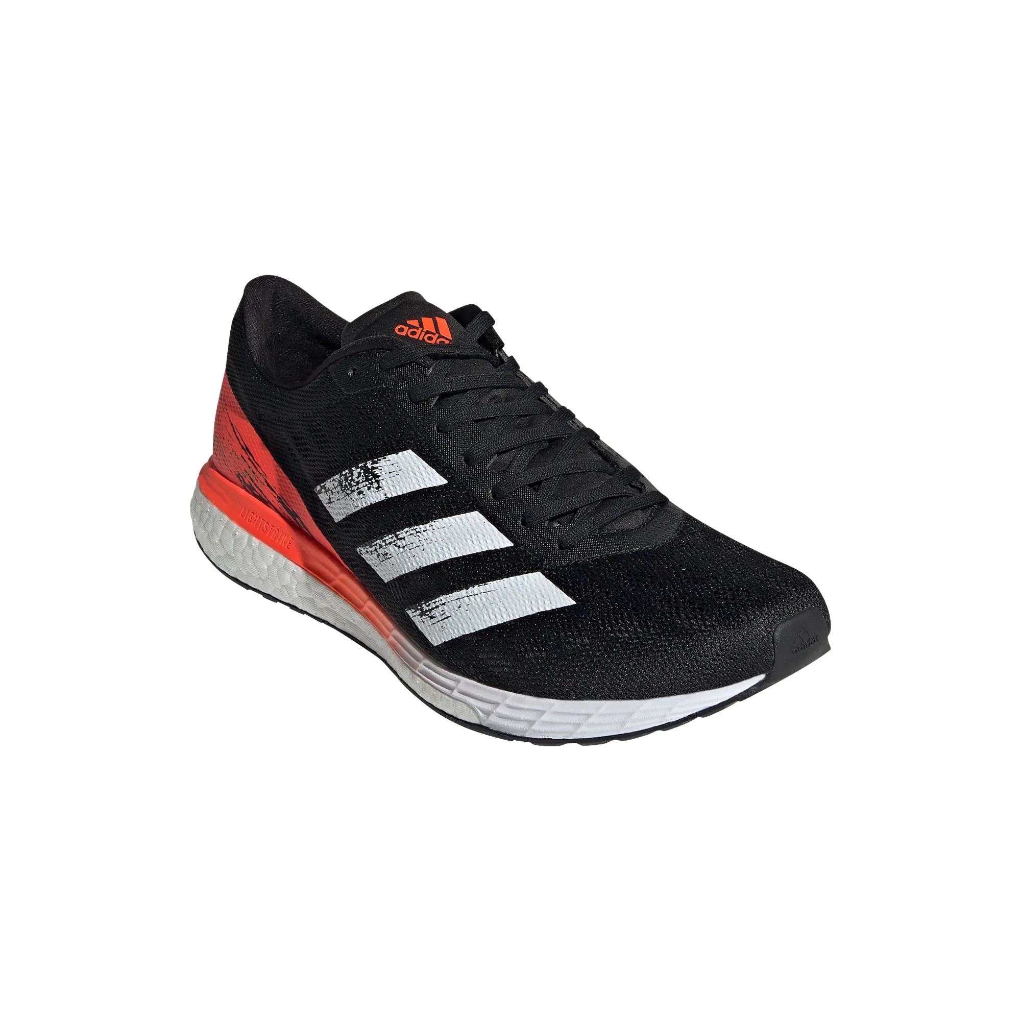 Adidas Men's Adizero Boston 9 Core Black/Ftwr White/Solar Red | Buy Adidas Men's Adizero Boston 9 Core Black/Ftwr Whit