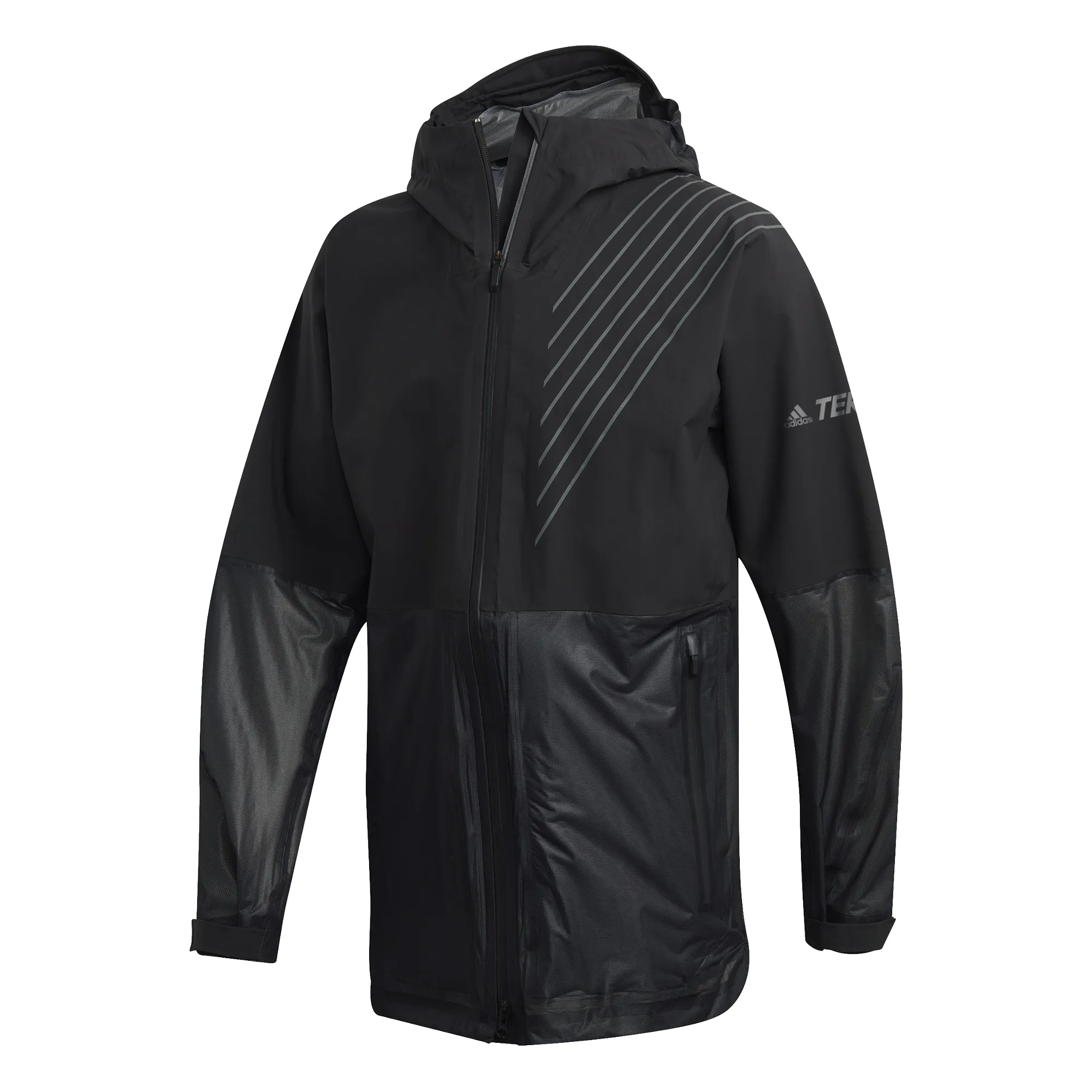 Adidas Men's Terrex 3L Zupahike Jacket Black | Buy Adidas Men's Terrex 3L Zupahike Jacket Black here | Outnorth