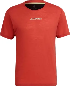 Adidas Men's Terrex Agravic Pro Wool T-Shirt Altamb | Buy Adidas Men's Terrex Agravic Pro Wool T-Shirt Altamb here | O