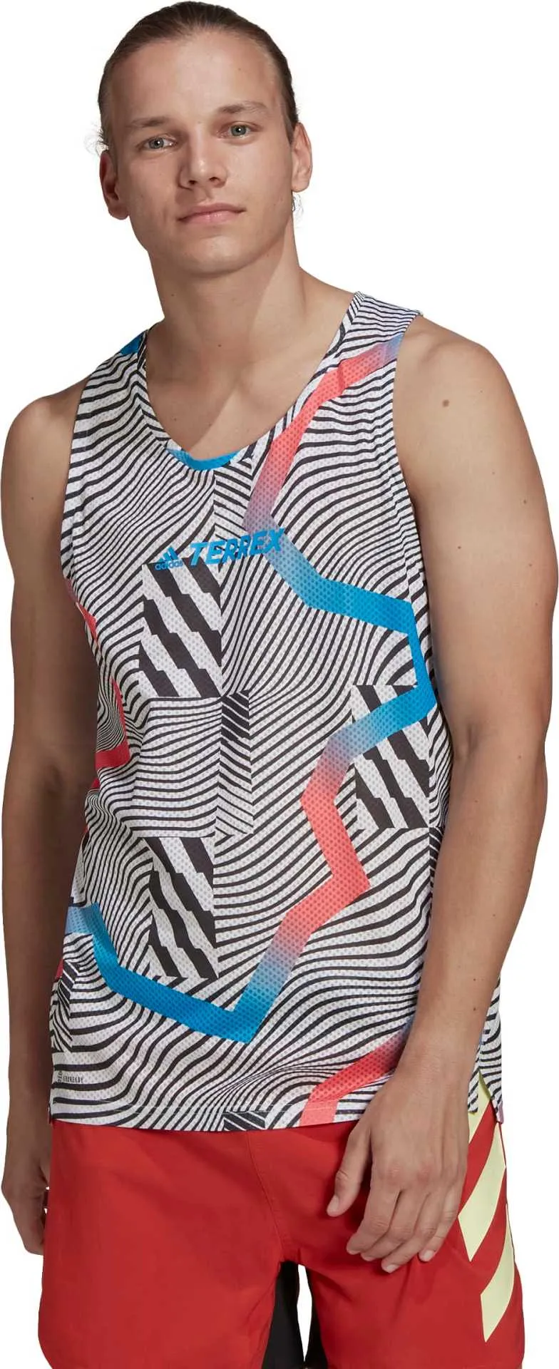 Adidas Men's Terrex Agravic Tank Top White | Buy Adidas Men's Terrex Agravic Tank Top White here | Outnorth