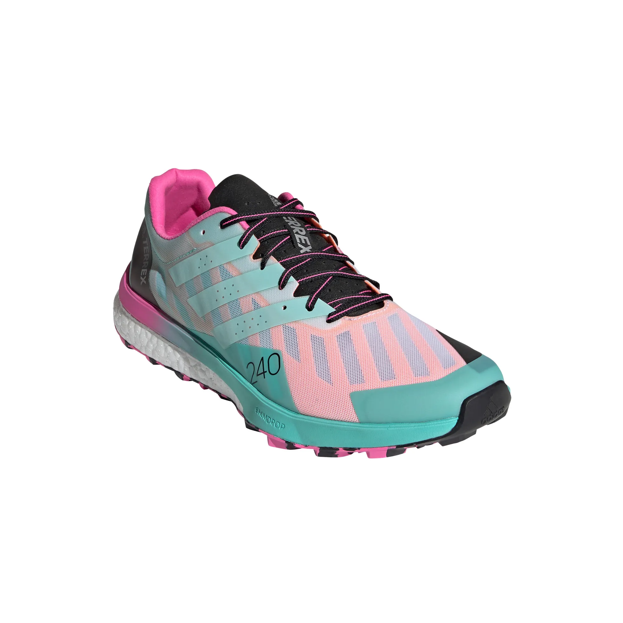 Adidas Men's Terrex Speed Ultra FTWR White/Clear Mint/Scr Pink | Buy Adidas Men's Terrex Speed Ultra FTWR White/Clear 