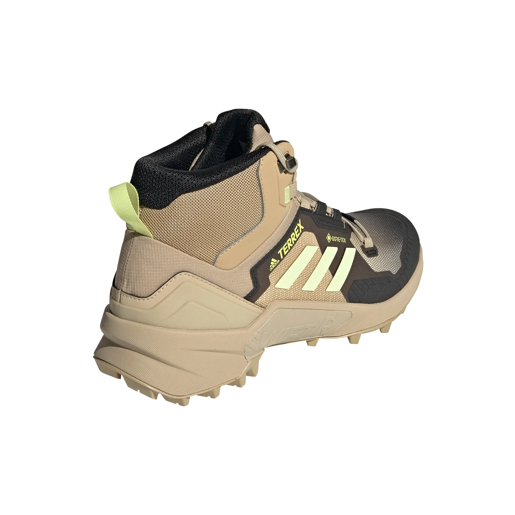 Adidas Men's Terrex Swift R3 Mid Gore-Tex Beige Tone/Yellow/Core Black | Buy Adidas Men's Terrex Swift R3 Mid Gore-Tex