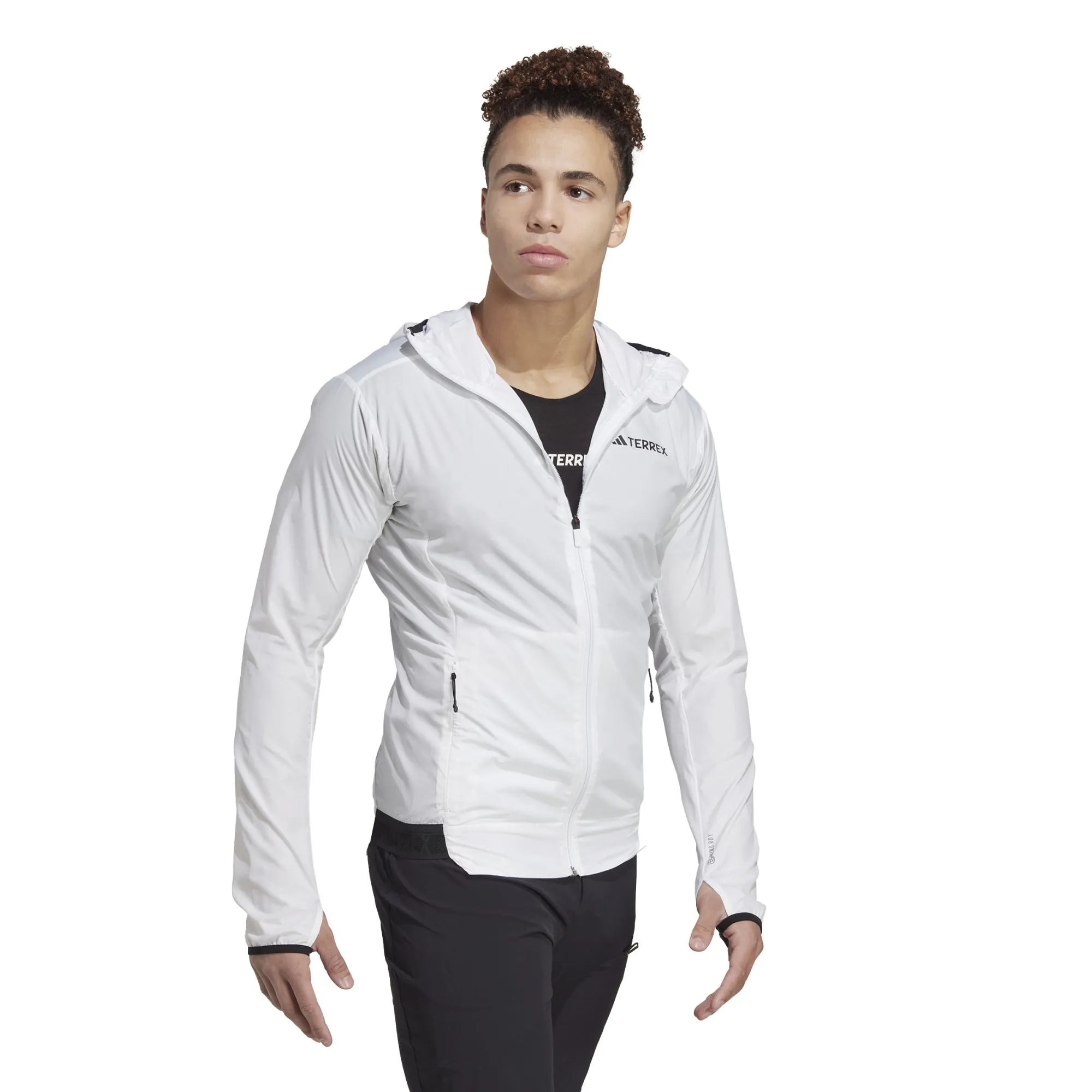 Adidas Men's Terrex Xperior Windweave Wind Jacket White | Buy Adidas Men's Terrex Xperior Windweave Wind Jacket White 