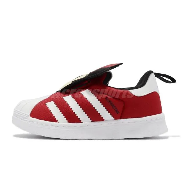 Adidas originals superstar 360 i disney minnie red toddler infant casual q46306