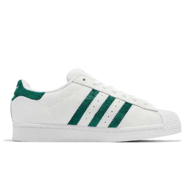 Adidas originals superstar white green gold men unisex casual lifestyle h00190