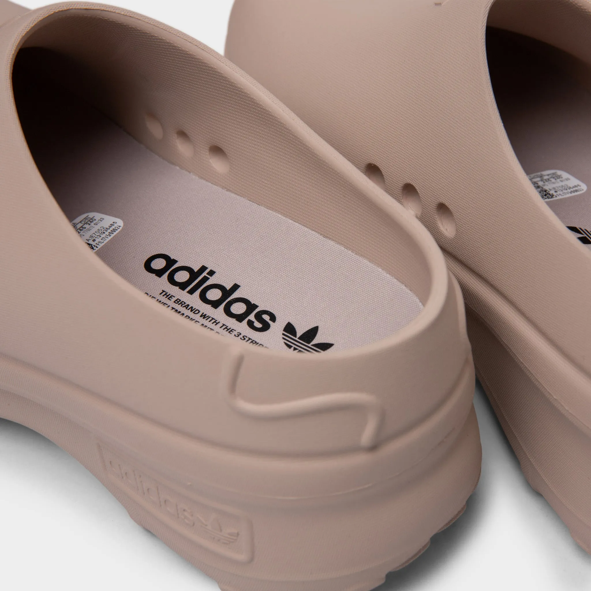 adidas Originals Women's Adifom Stan Smith Mule Wonder Taupe / Wonder Taupe - Core Black