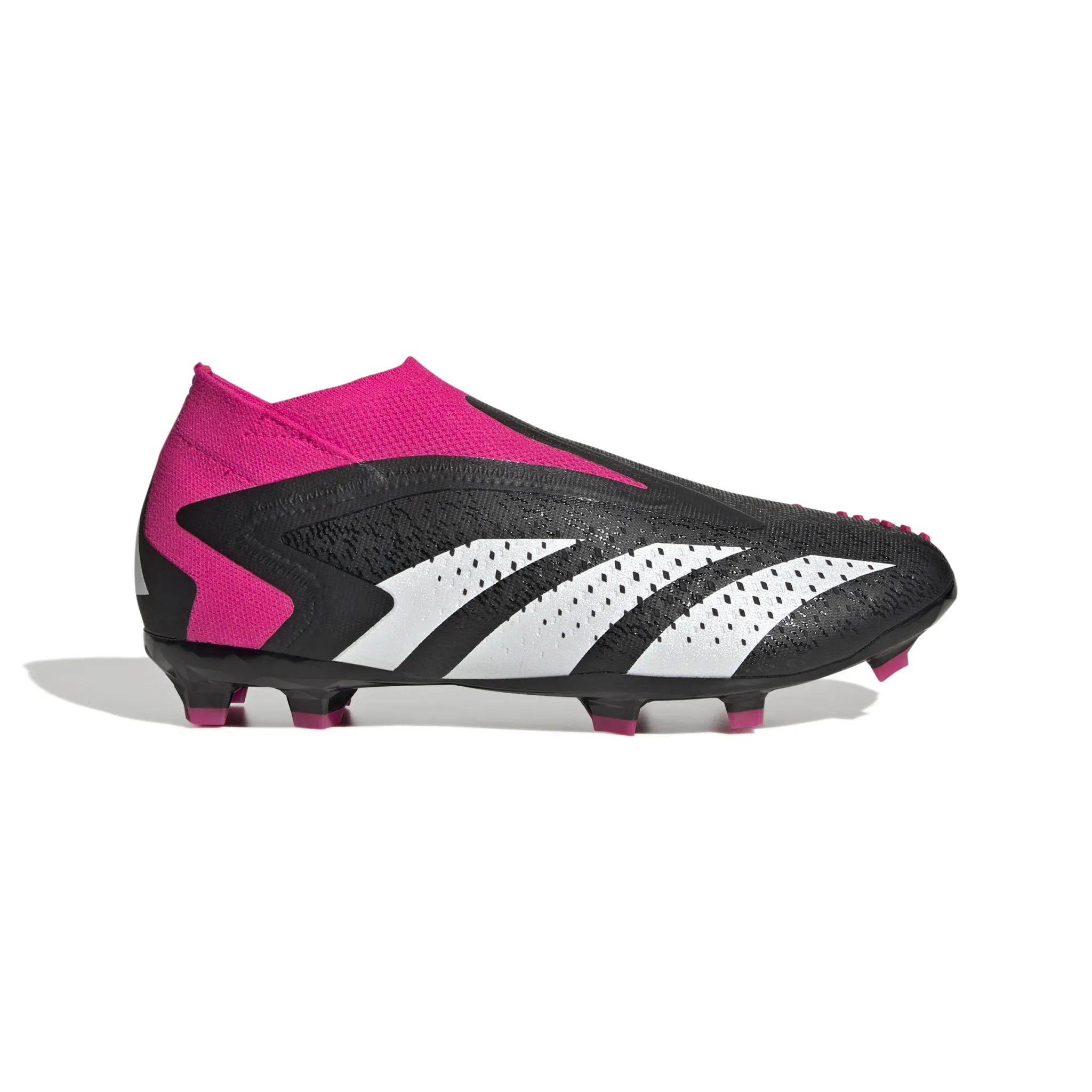 Adidas Predator Accuracy+ FG Jr (Black/Pink)