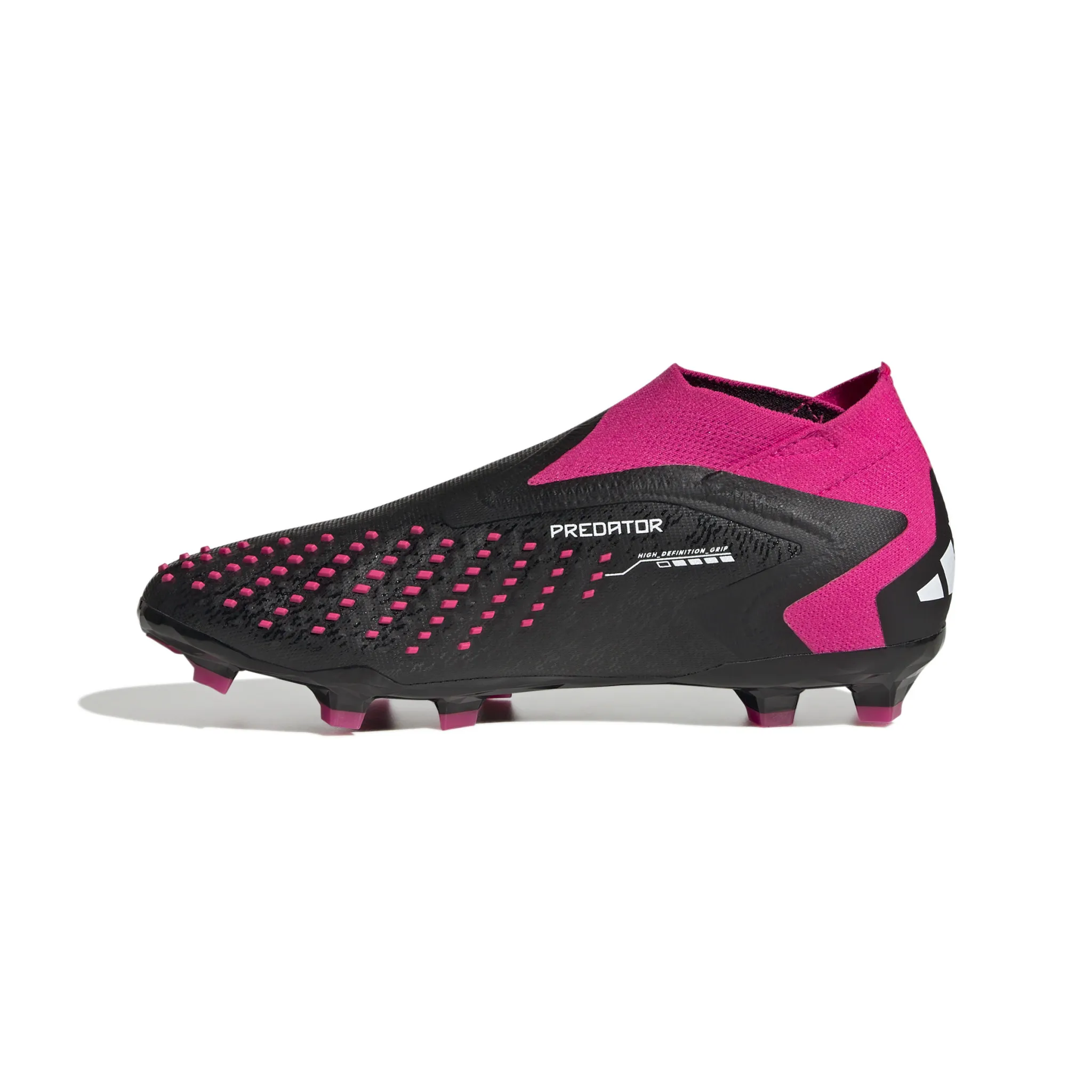 Adidas Predator Accuracy+ FG Jr (Black/Pink)