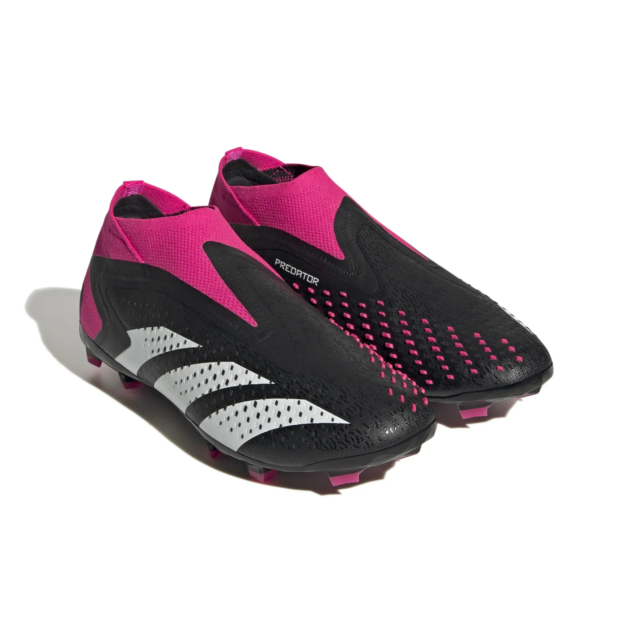 Adidas Predator Accuracy+ FG Jr (Black/Pink)