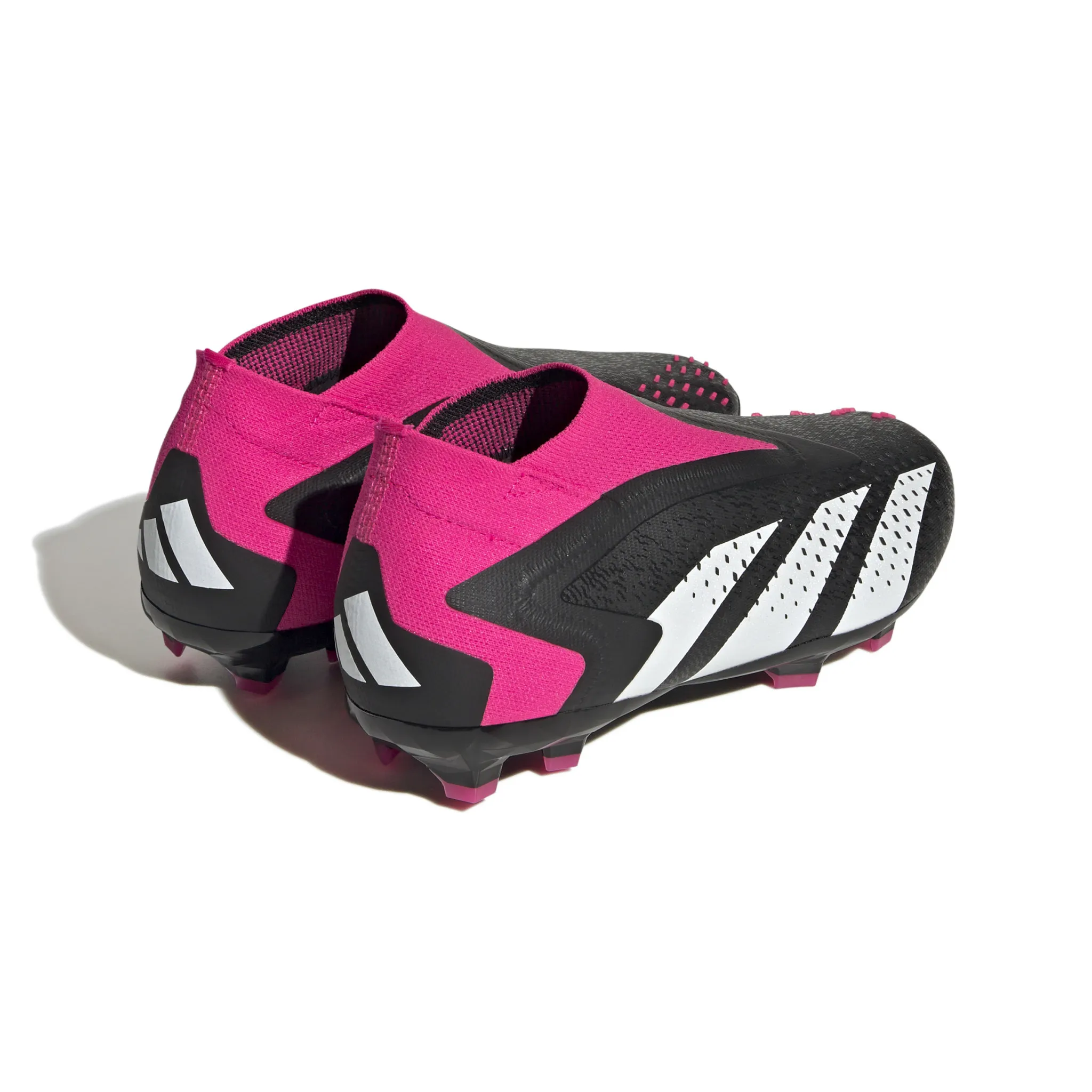 Adidas Predator Accuracy+ FG Jr (Black/Pink)