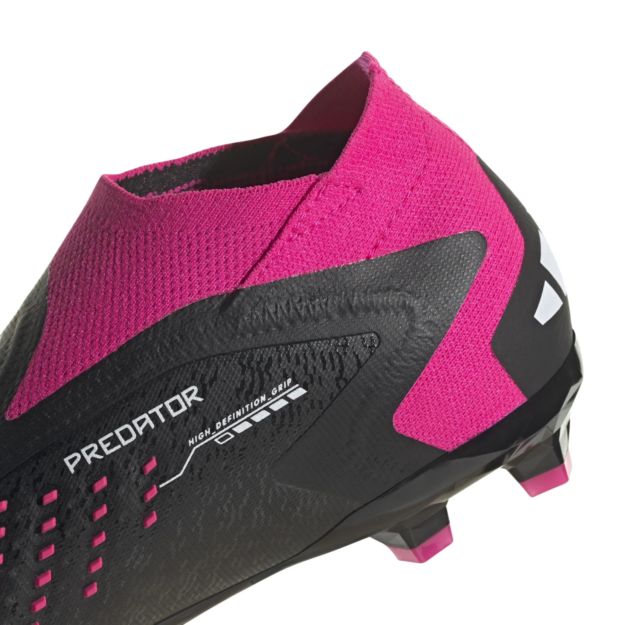 Adidas Predator Accuracy+ FG Jr (Black/Pink)