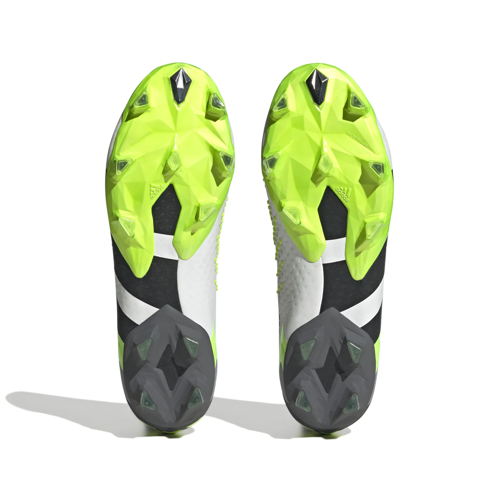 Adidas Predator Accuracy+ FG (White/Lime)