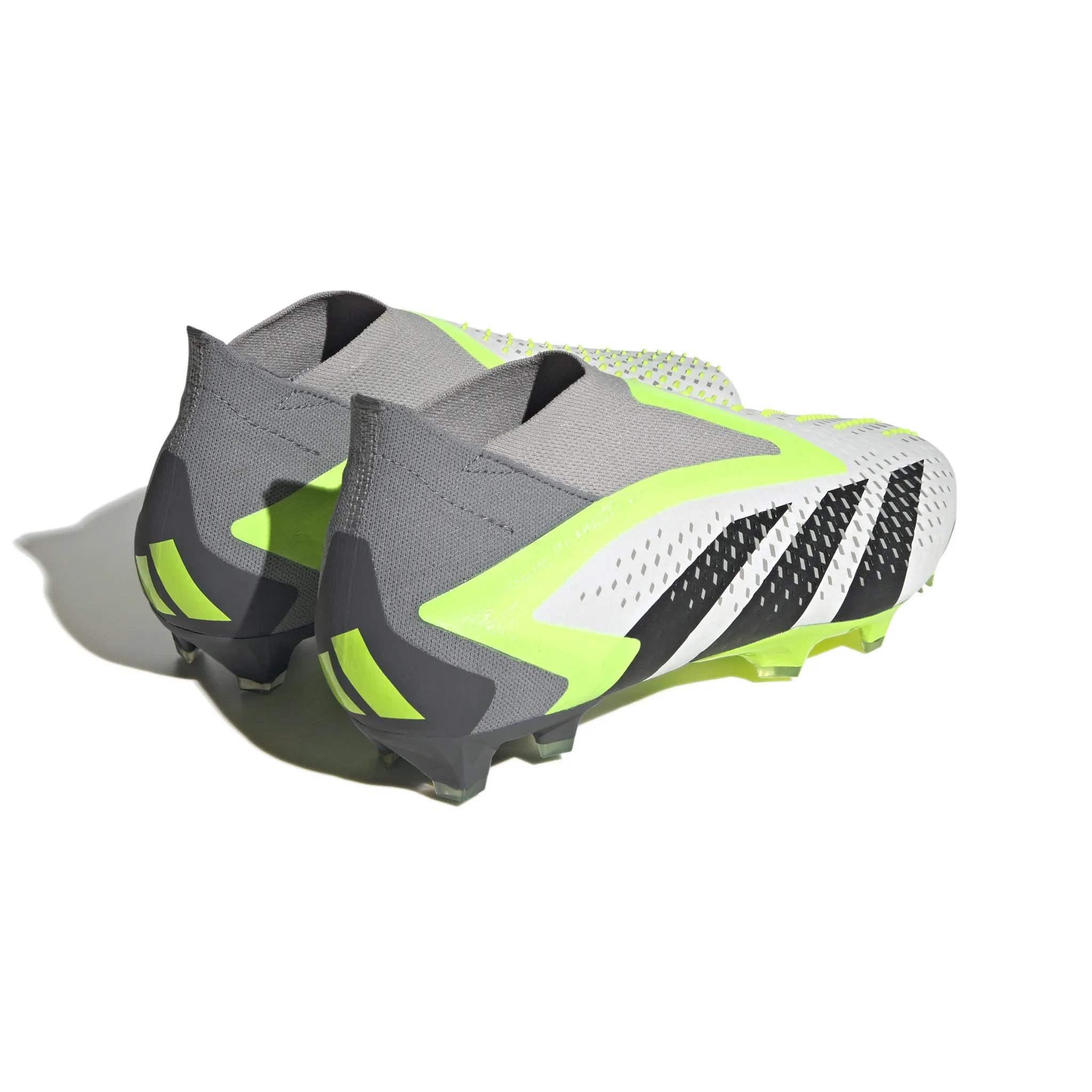 Adidas Predator Accuracy+ FG (White/Lime)