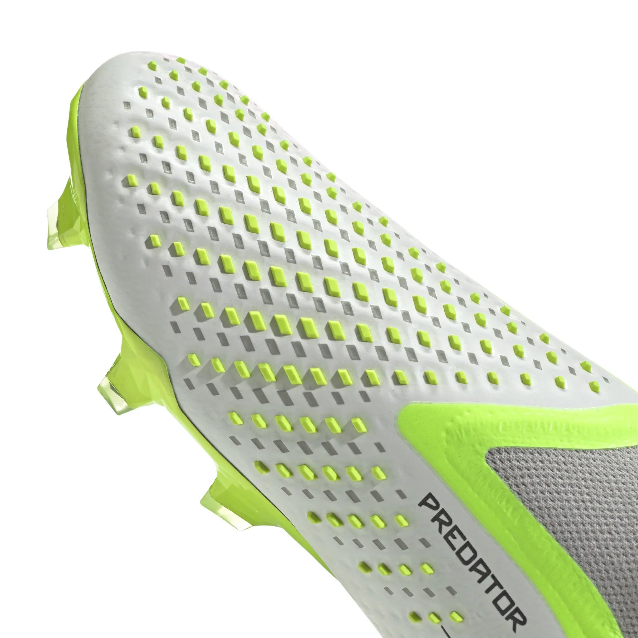 Adidas Predator Accuracy+ FG (White/Lime)