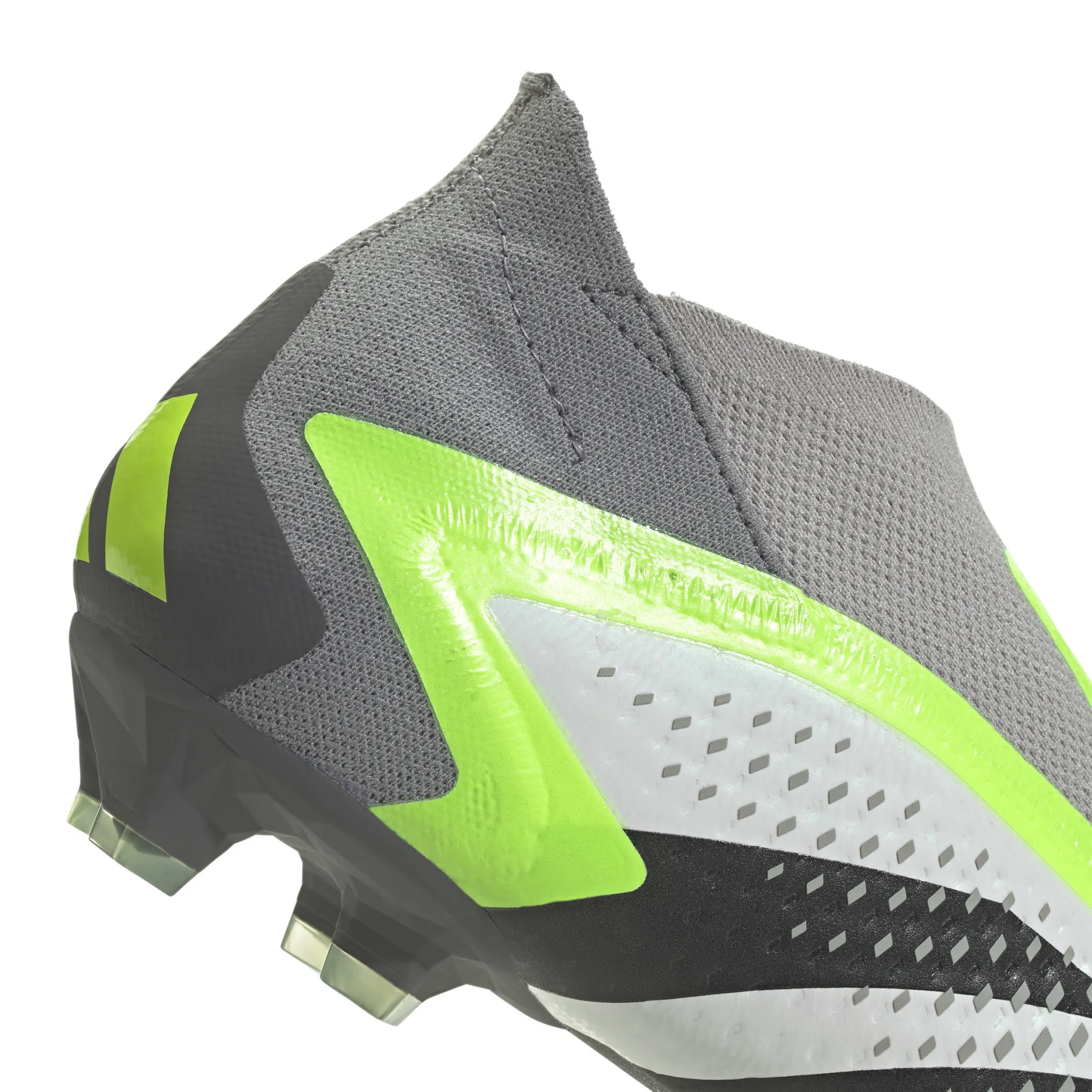 Adidas Predator Accuracy+ FG (White/Lime)