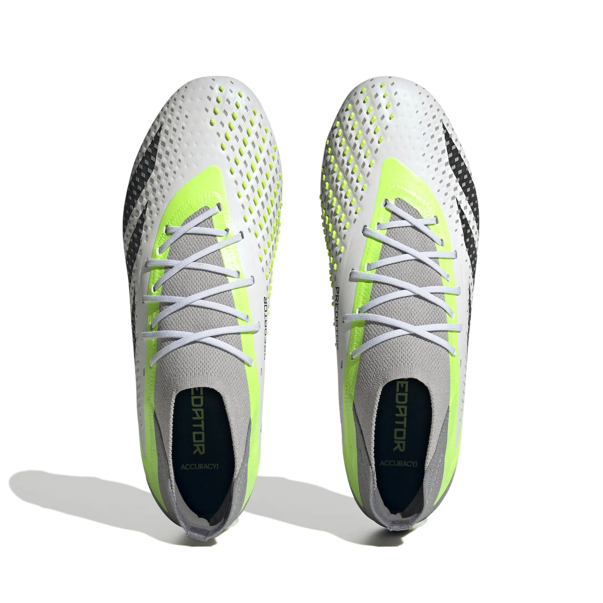 Adidas Predator Accuracy.1 FG (White/Lime)