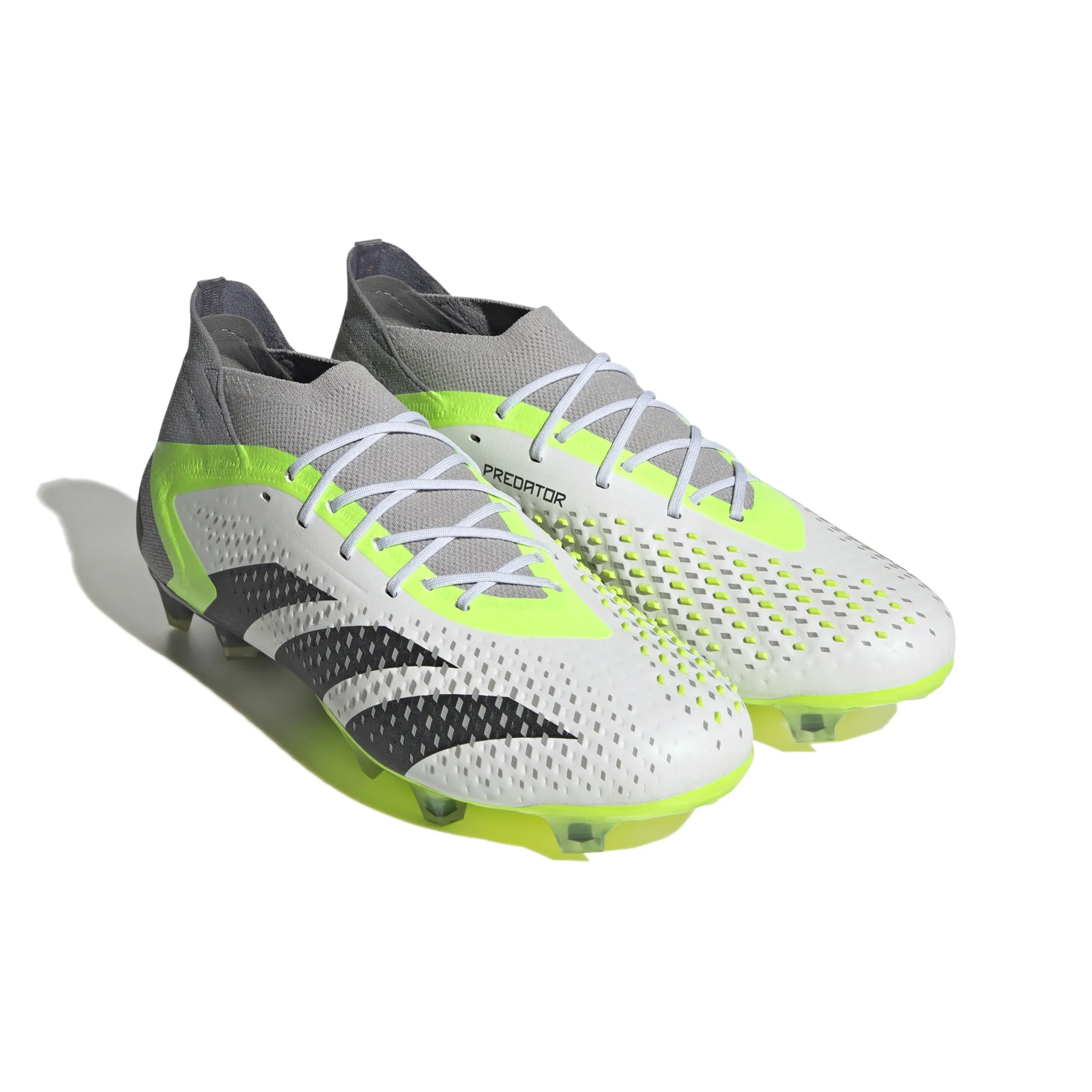 Adidas Predator Accuracy.1 FG (White/Lime)