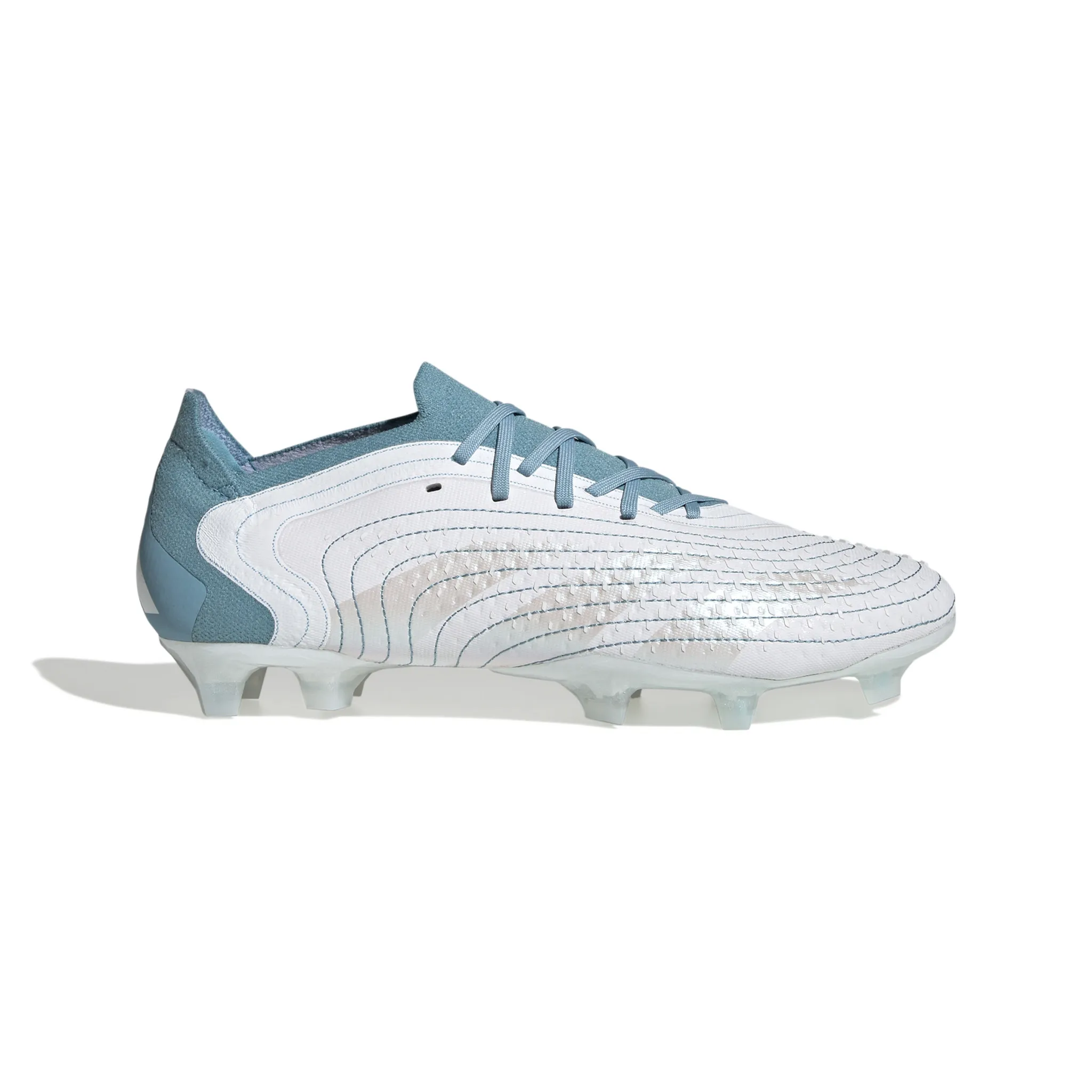 Adidas Predator Accuracy.1 Low FG (White/Aqua)