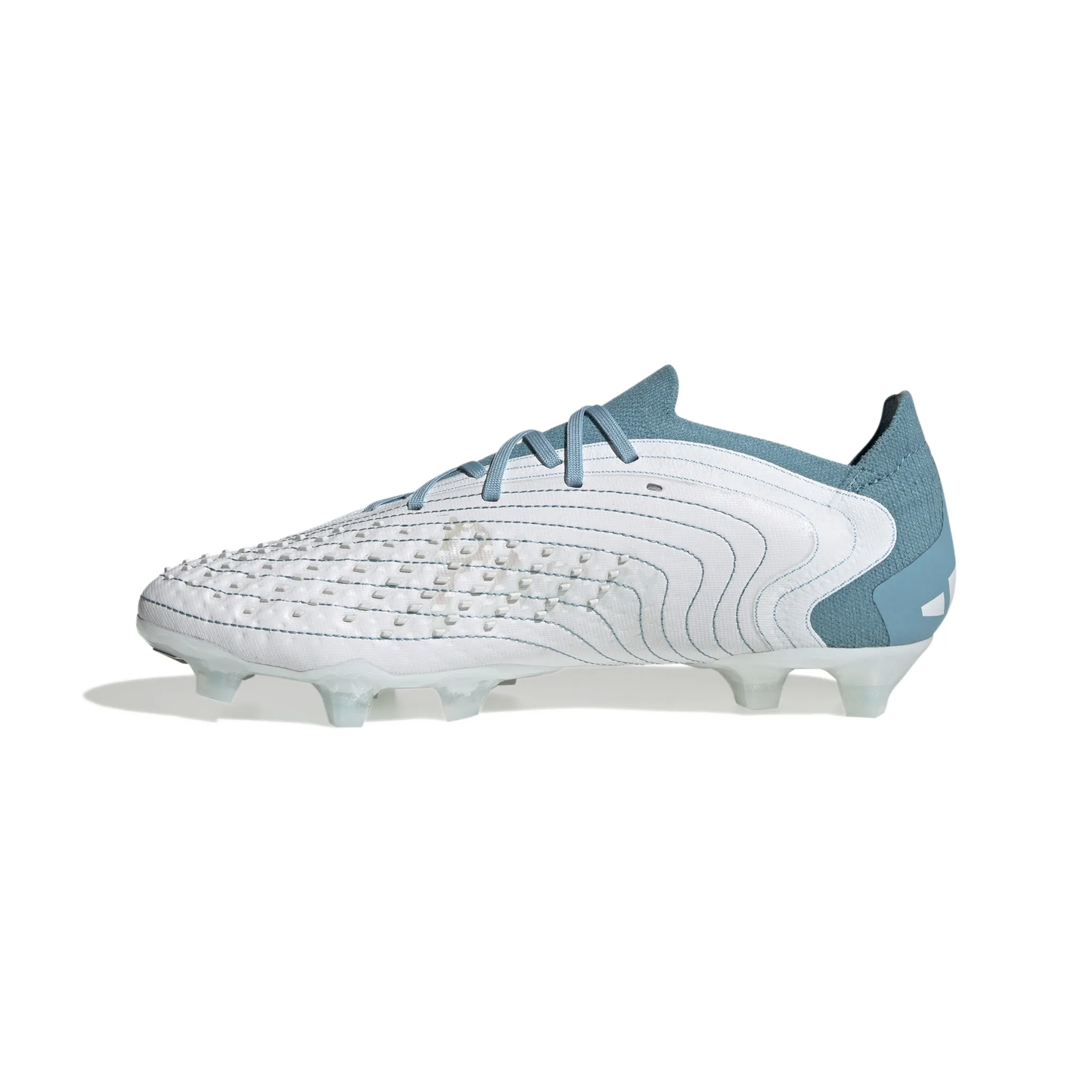 Adidas Predator Accuracy.1 Low FG (White/Aqua)