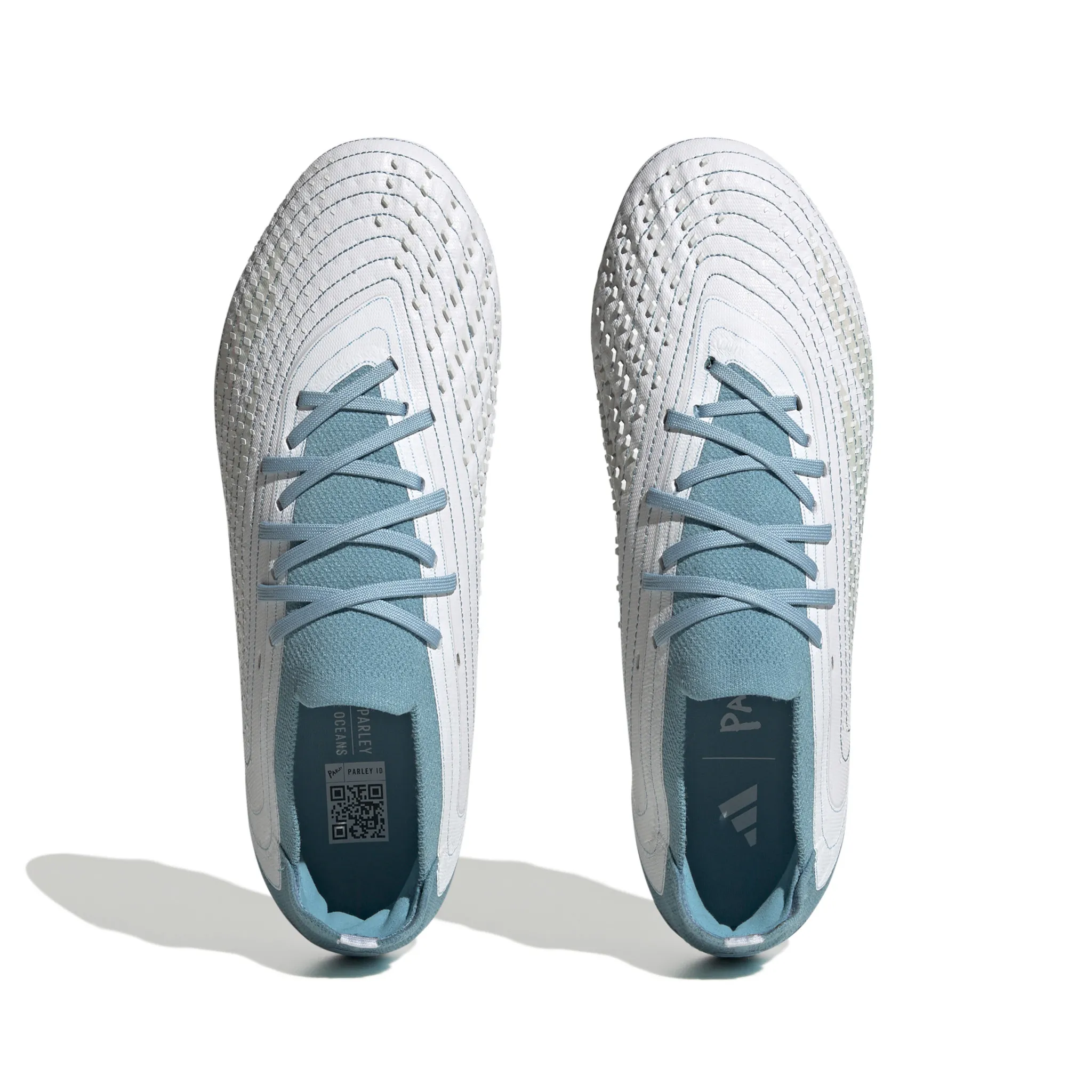 Adidas Predator Accuracy.1 Low FG (White/Aqua)