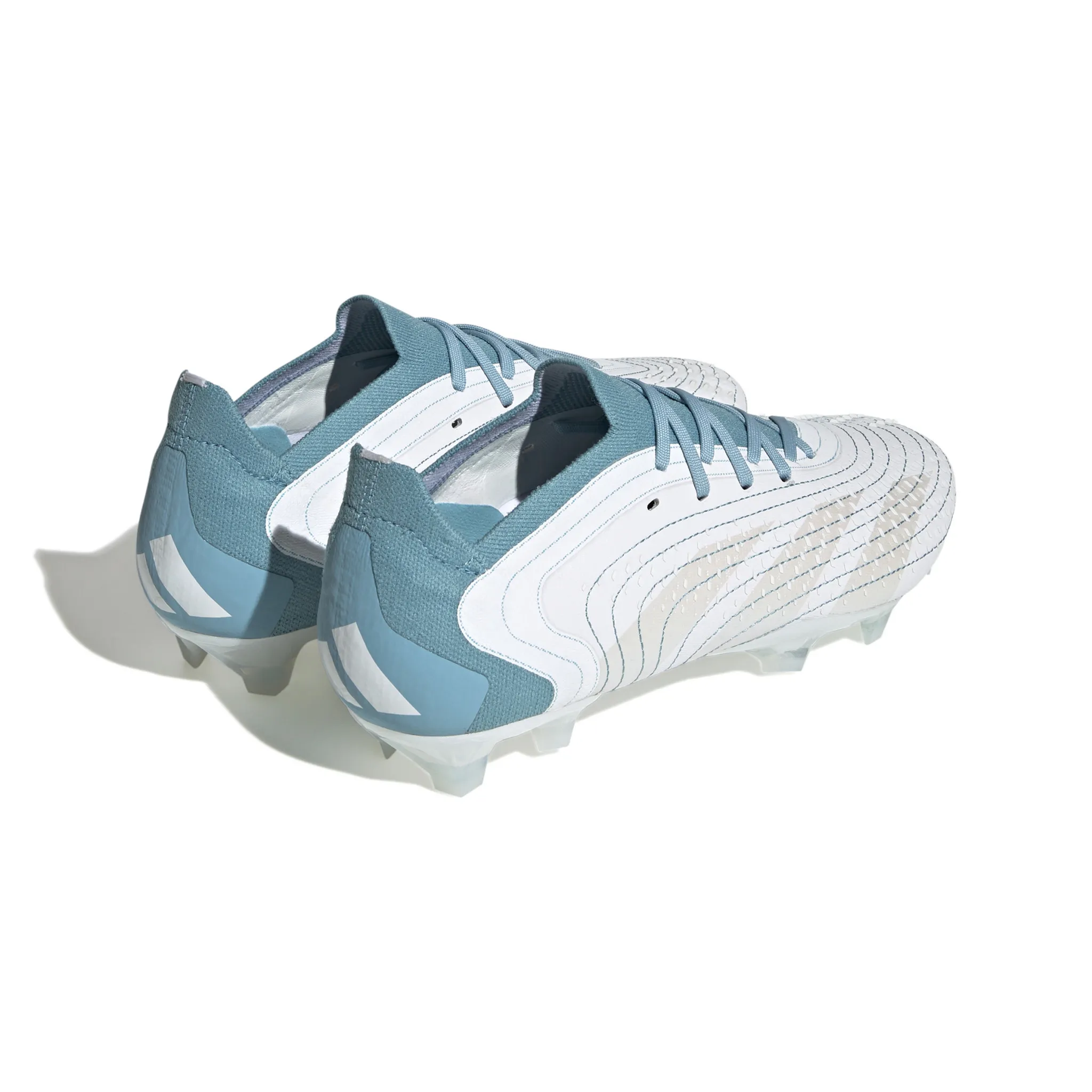 Adidas Predator Accuracy.1 Low FG (White/Aqua)