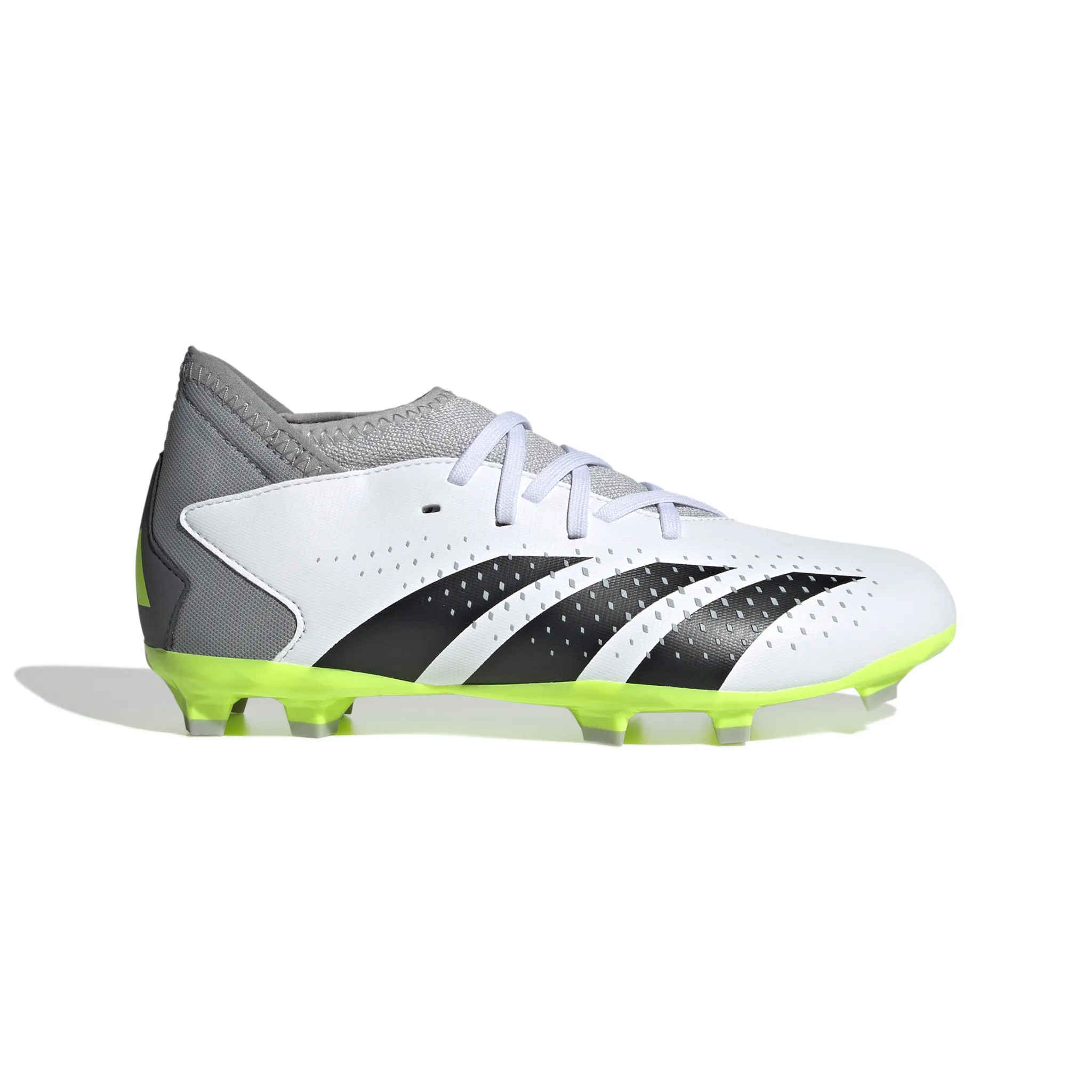 Adidas Predator Accuracy.3 FG Jr (White/Lime)