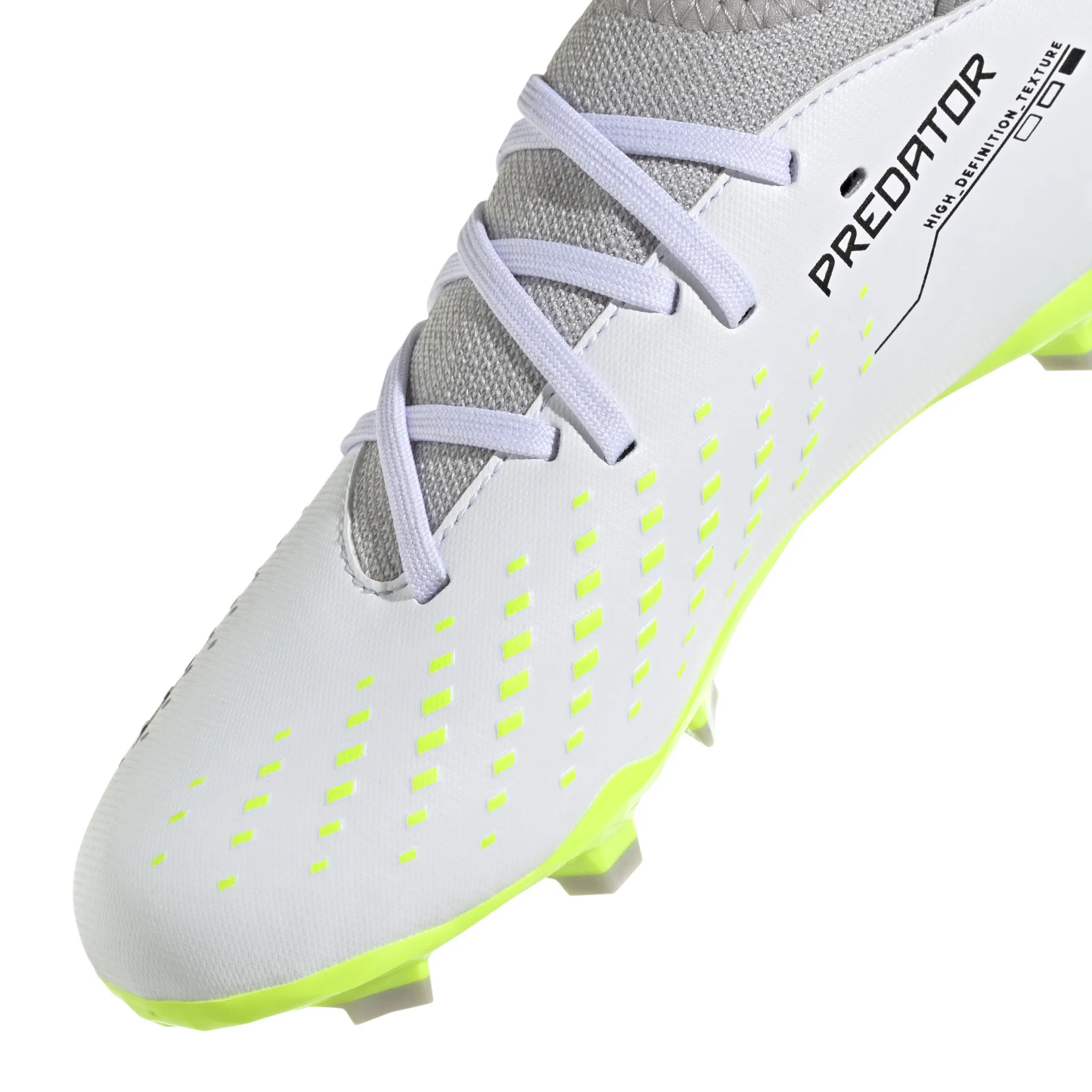 Adidas Predator Accuracy.3 FG Jr (White/Lime)