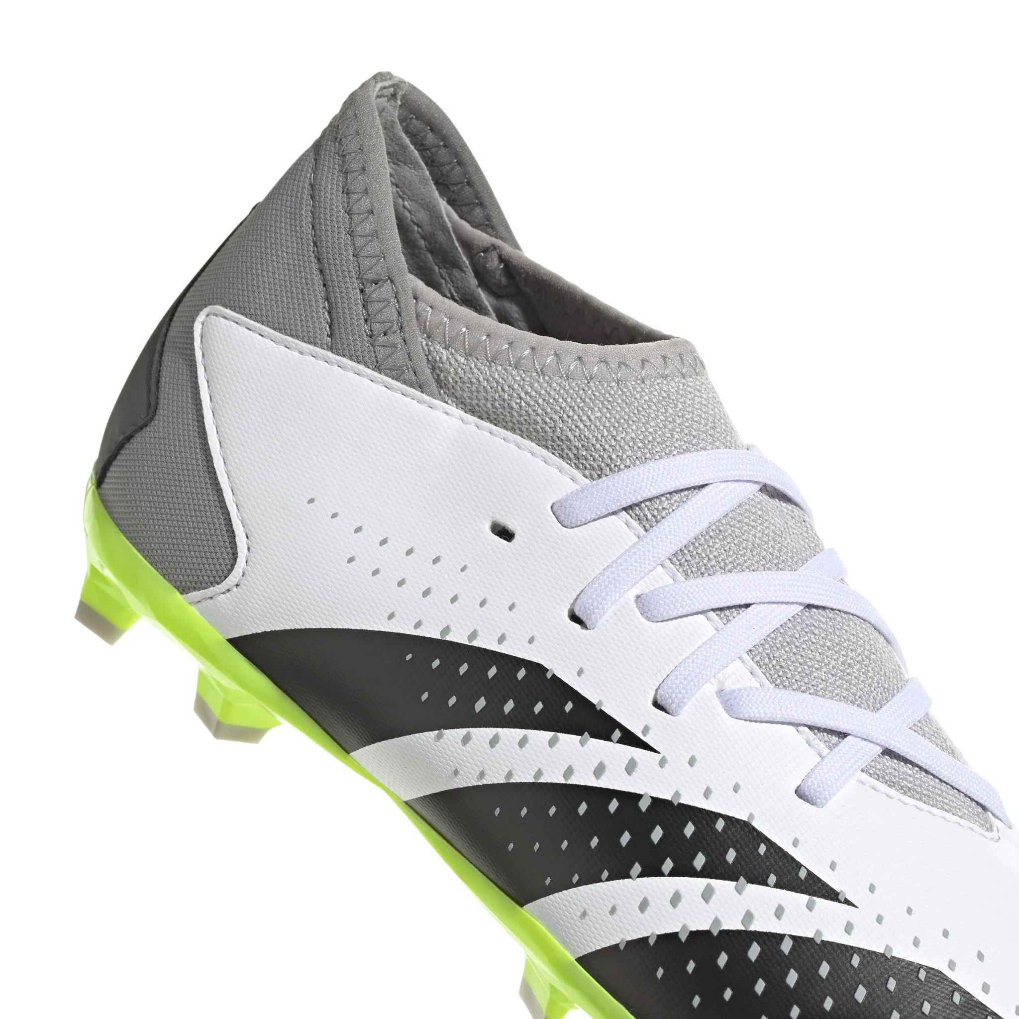 Adidas Predator Accuracy.3 FG Jr (White/Lime)