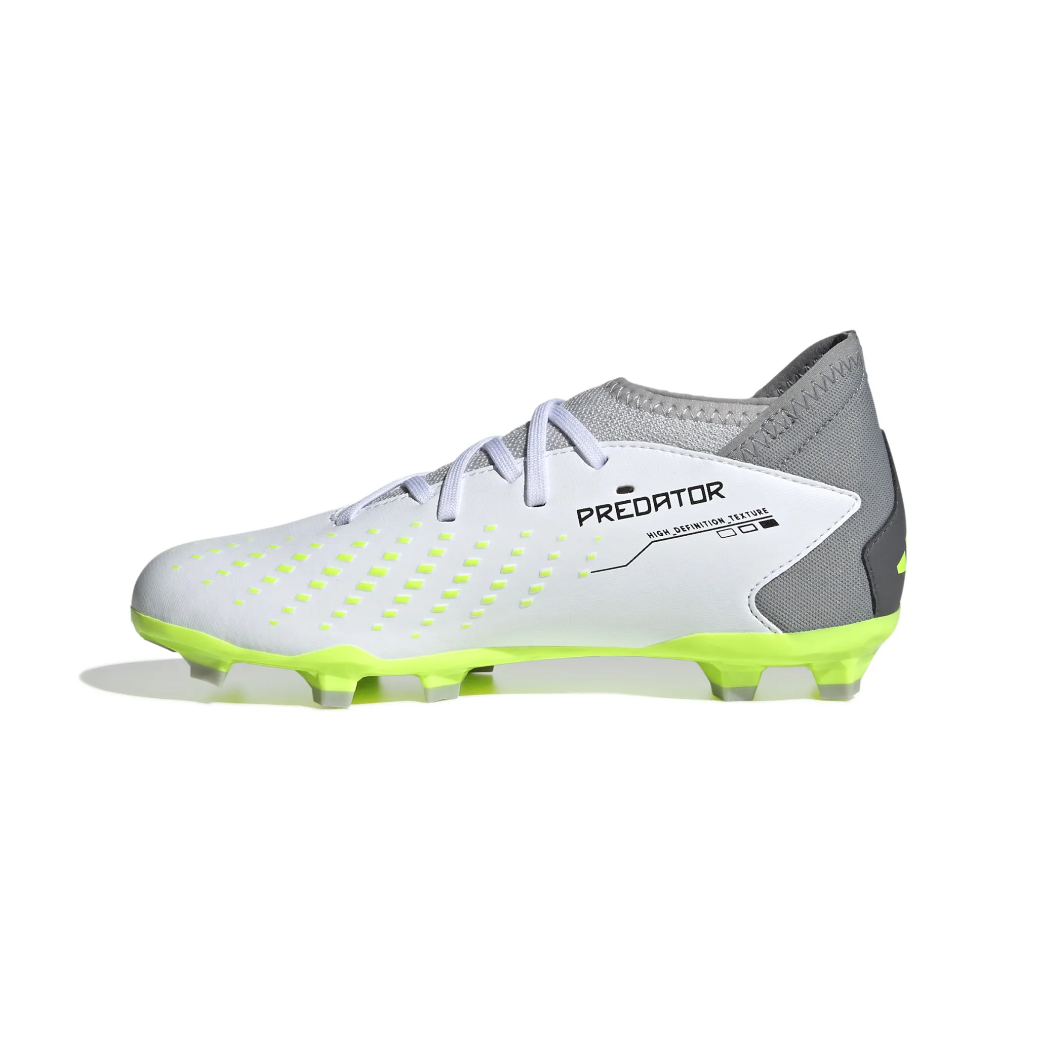 Adidas Predator Accuracy.3 FG Jr (White/Lime)