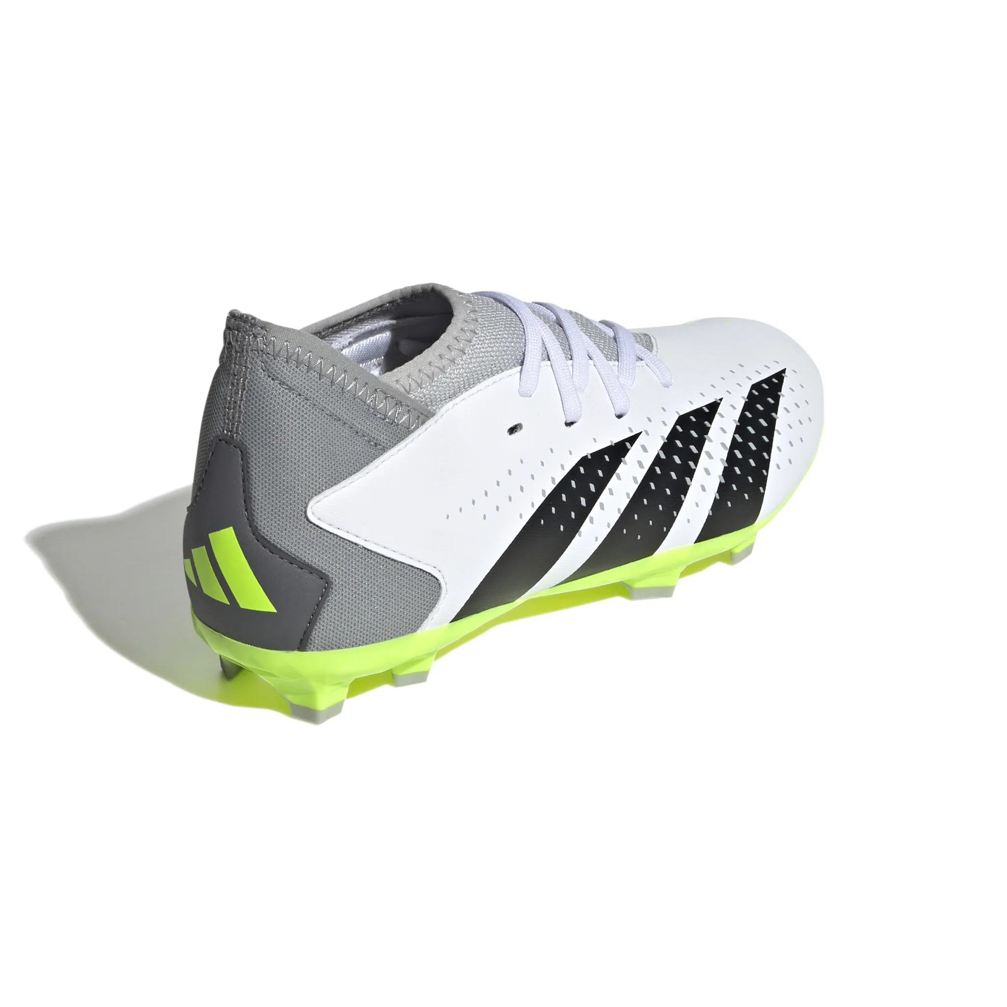 Adidas Predator Accuracy.3 FG Jr (White/Lime)