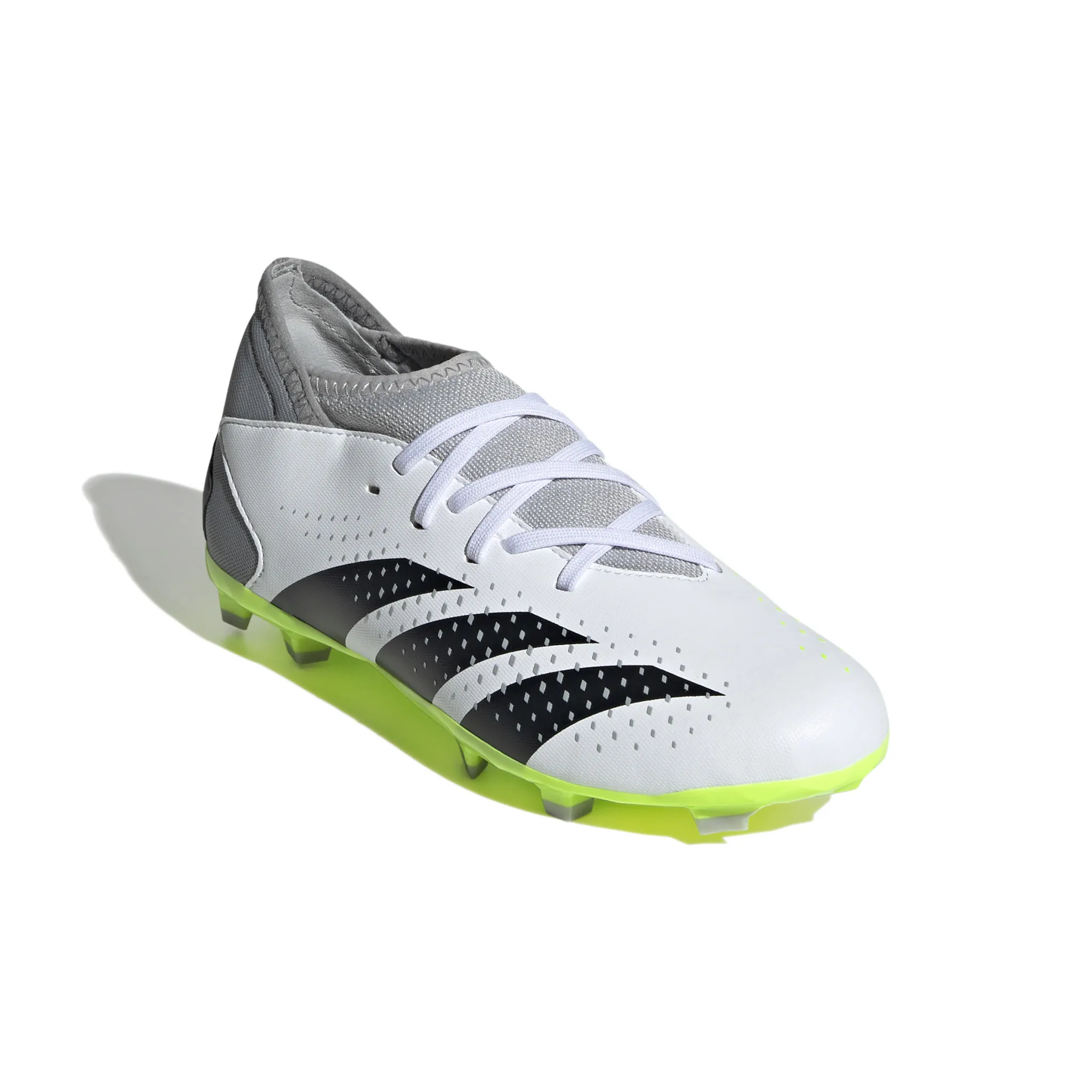 Adidas Predator Accuracy.3 FG Jr (White/Lime)