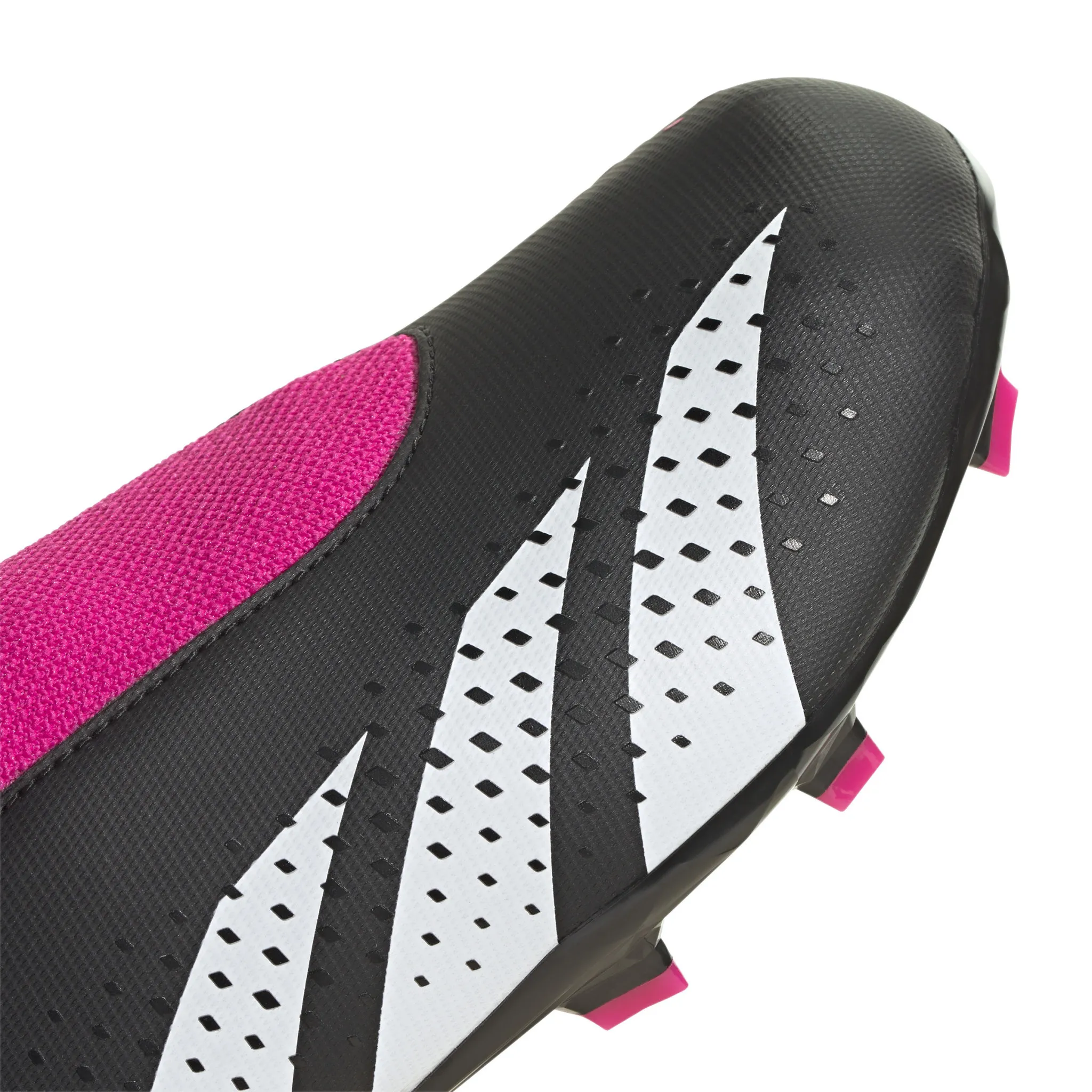 Adidas Predator Accuracy.3 Laceless FG Jr (Black/Pink)