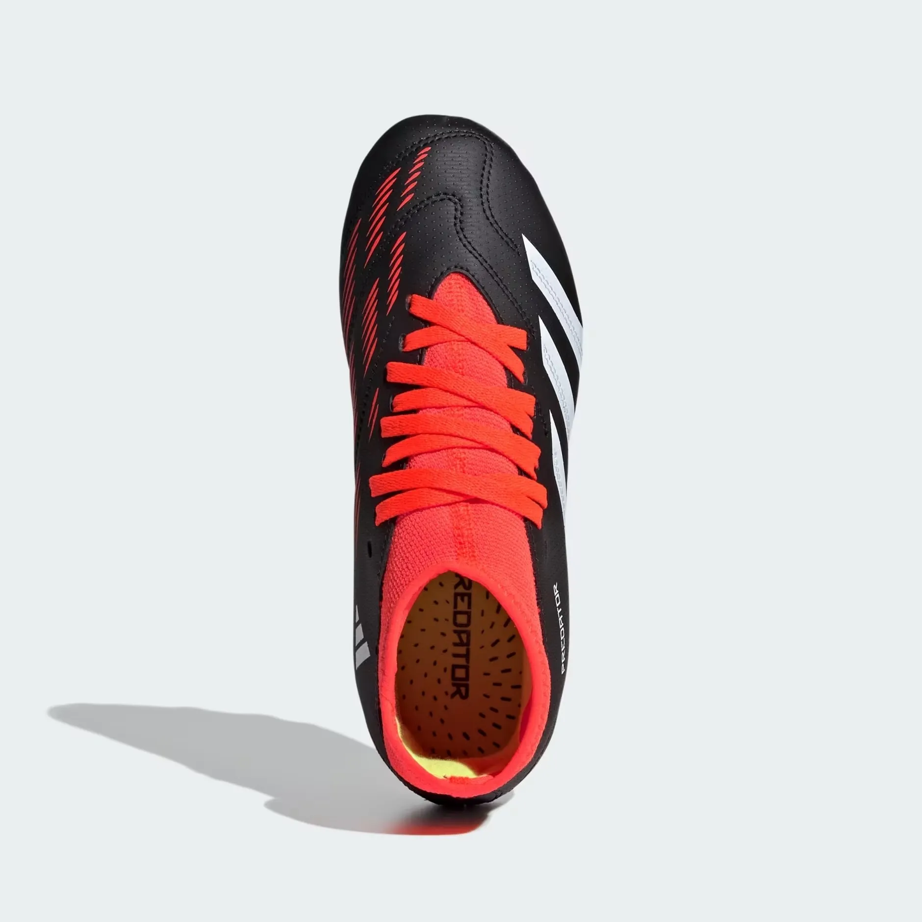 Adidas Predator Club Sock FxG Jr (Black/Orange)