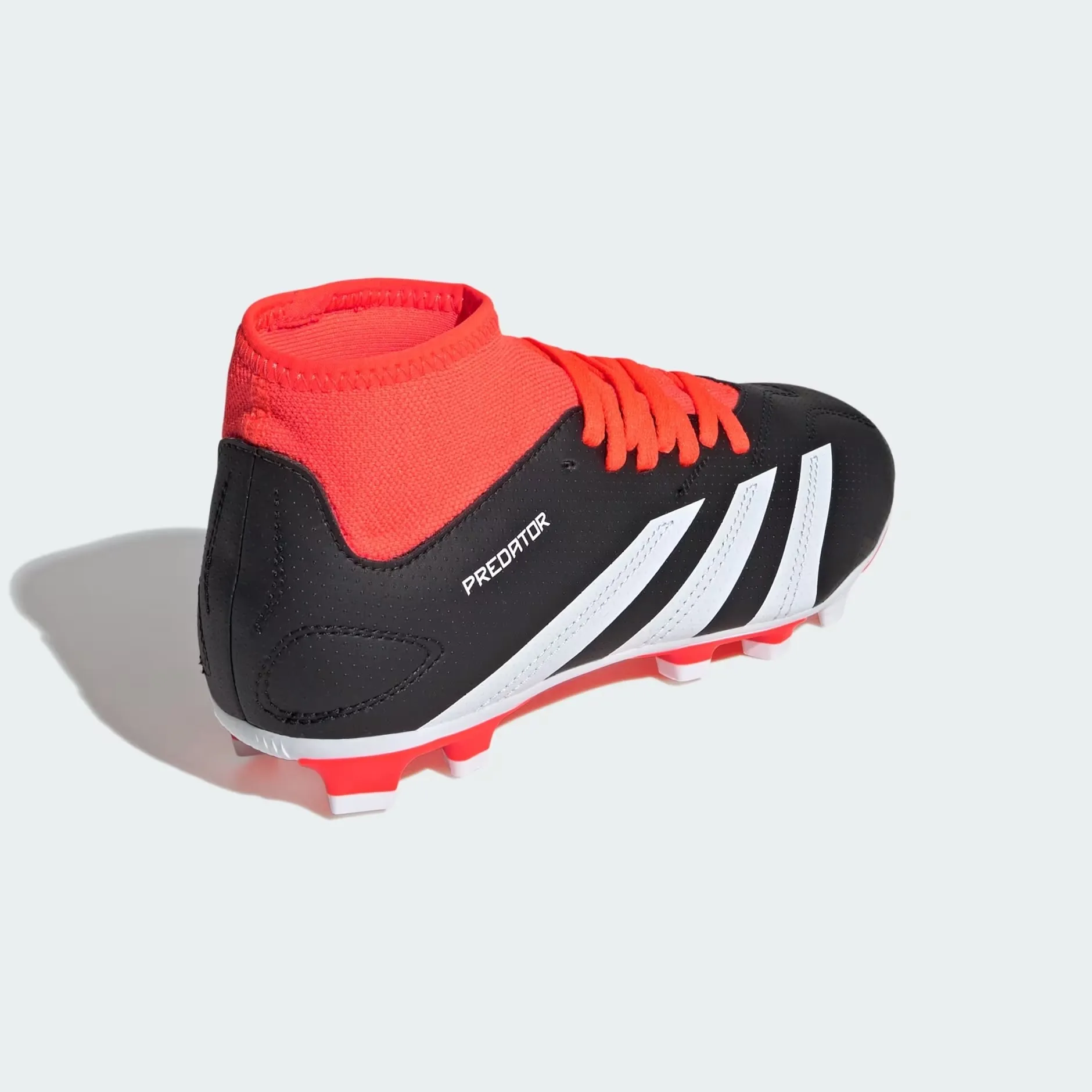 Adidas Predator Club Sock FxG Jr (Black/Orange)