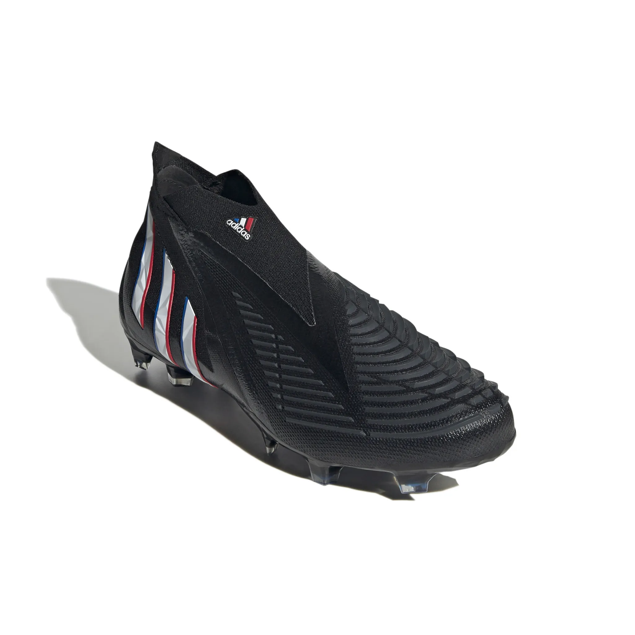 Adidas Predator Edge+ FG (Black/White/Red/Blue)