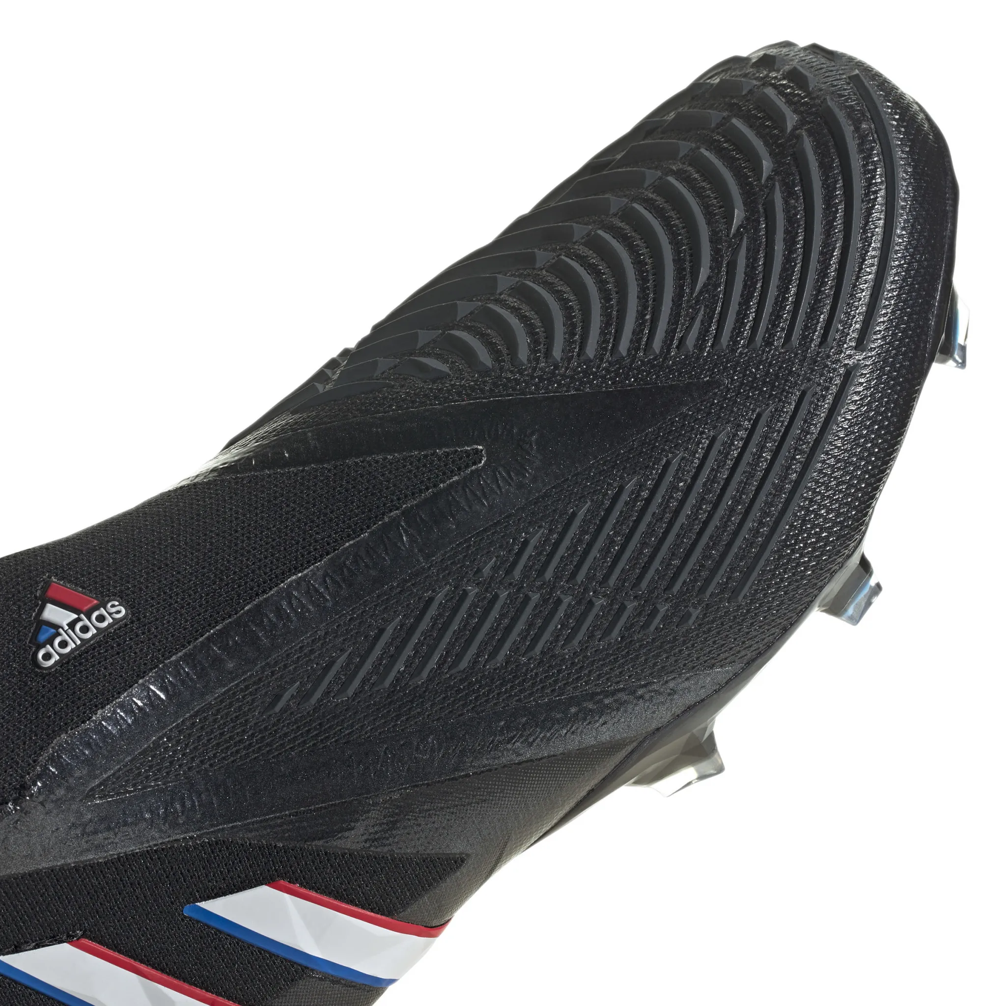 Adidas Predator Edge+ FG (Black/White/Red/Blue)