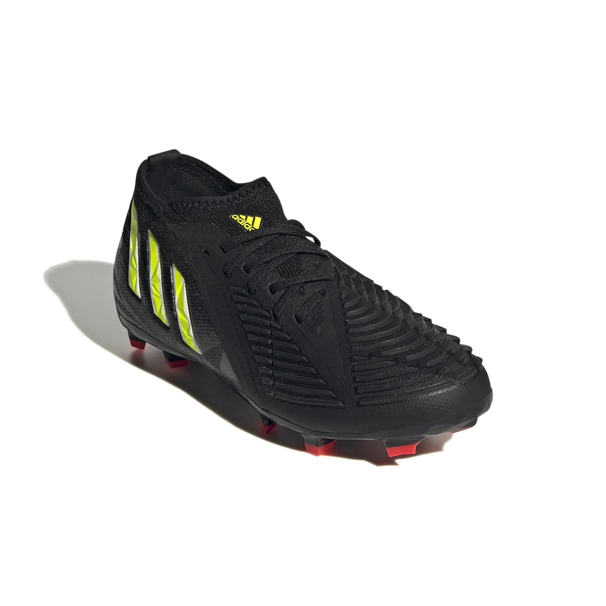 Adidas Predator Edge.1 FG Jr (Black/Volt)